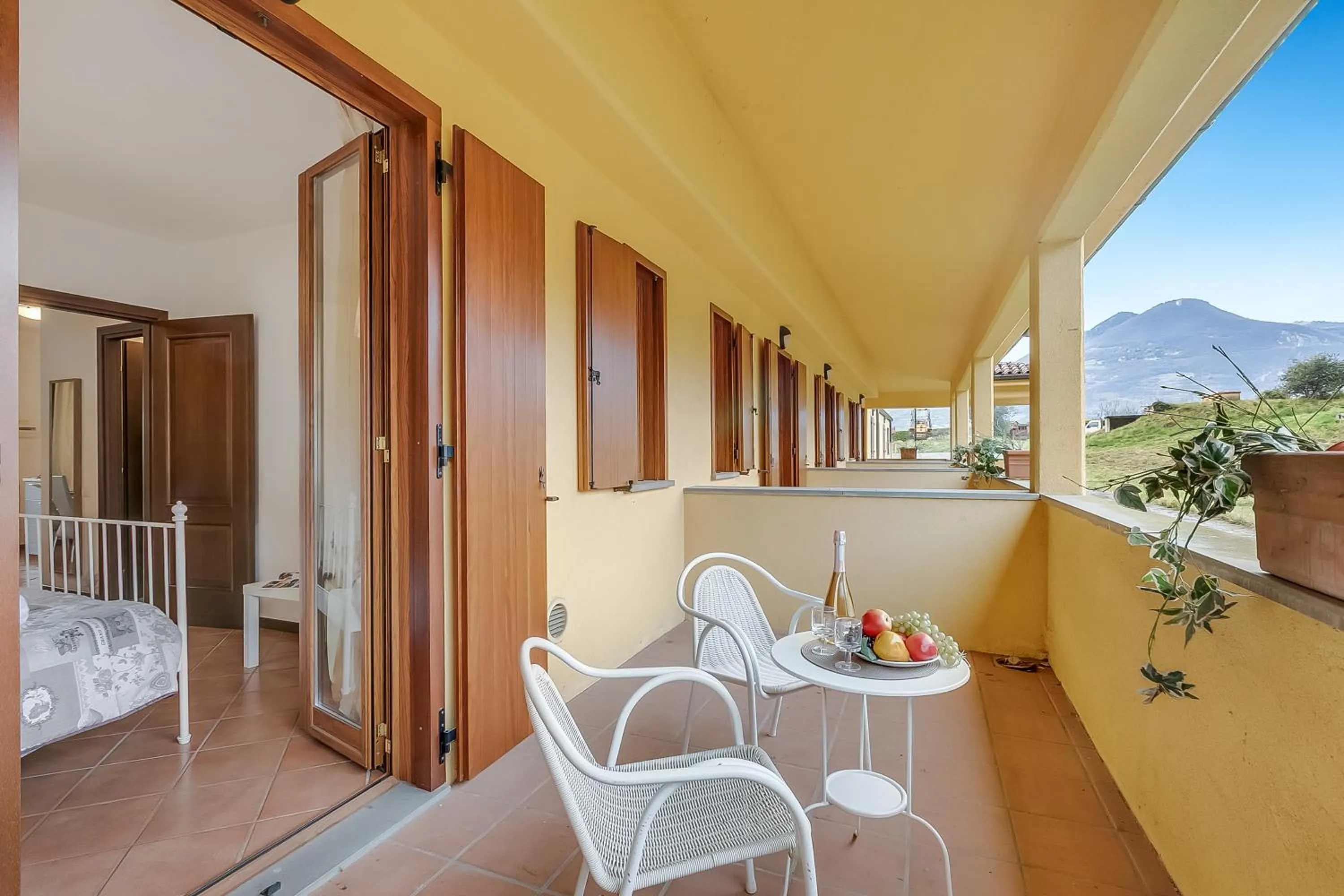 Balcony/Terrace in Residence La Perla