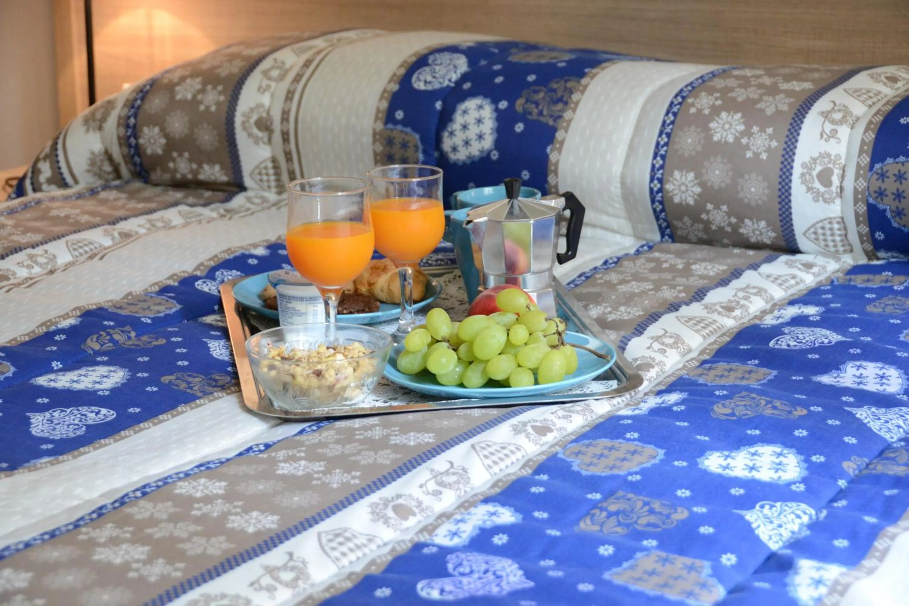 Food close-up, Bed in La Perla