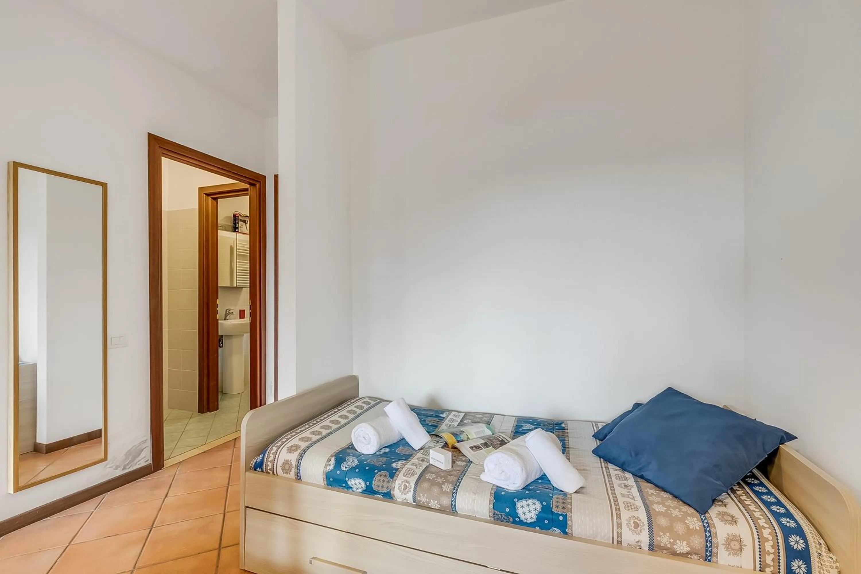 Living room in Residence La Perla