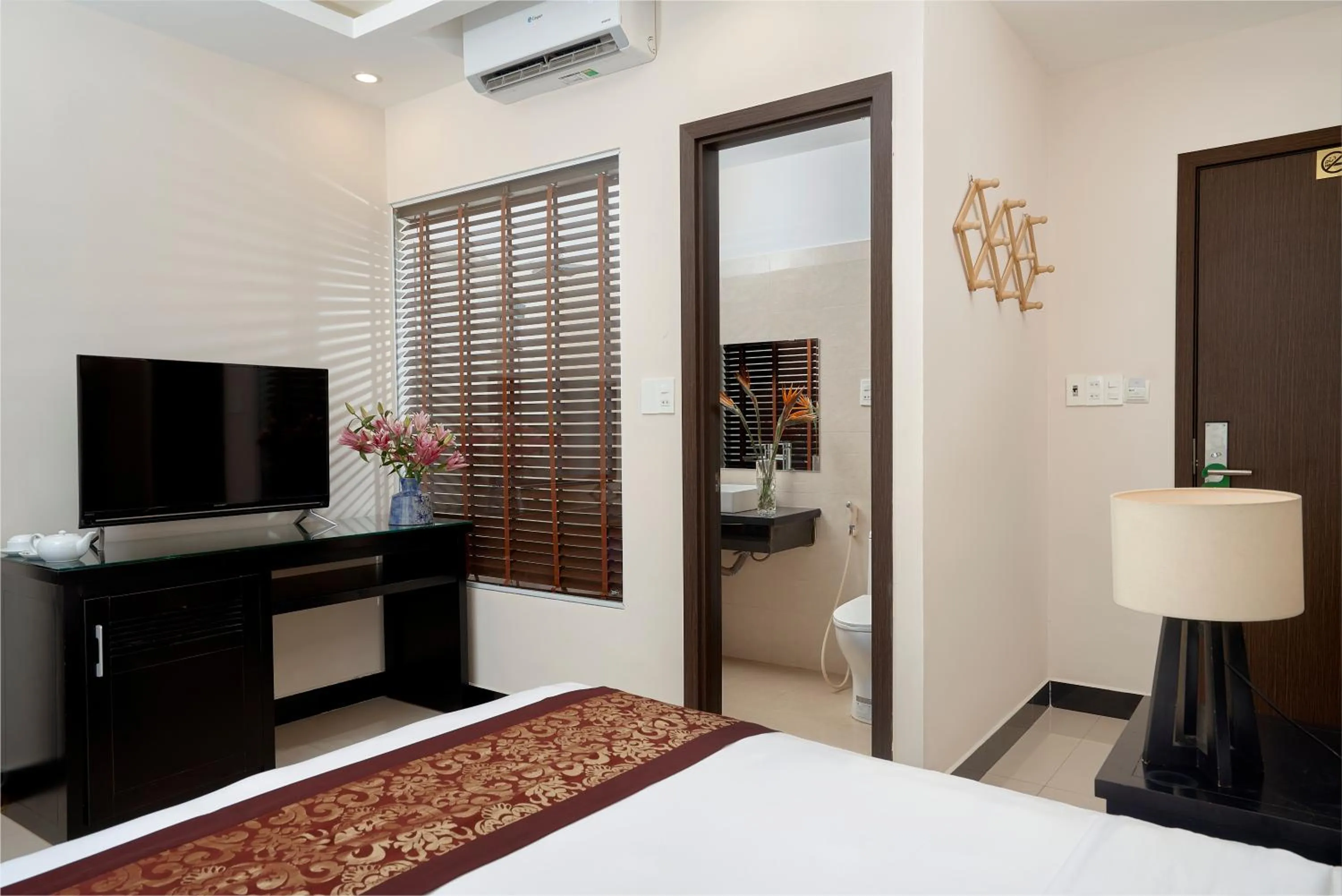 Bed in Banana Garden Villa