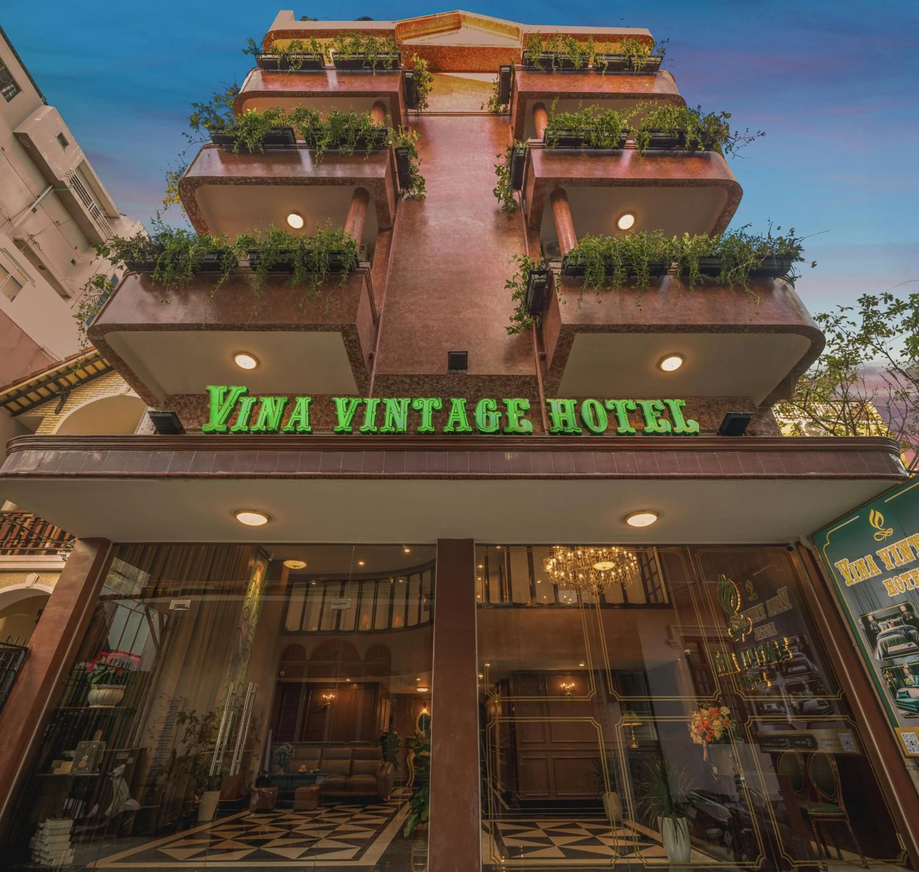 Property building in Vina Vintage Hotel
