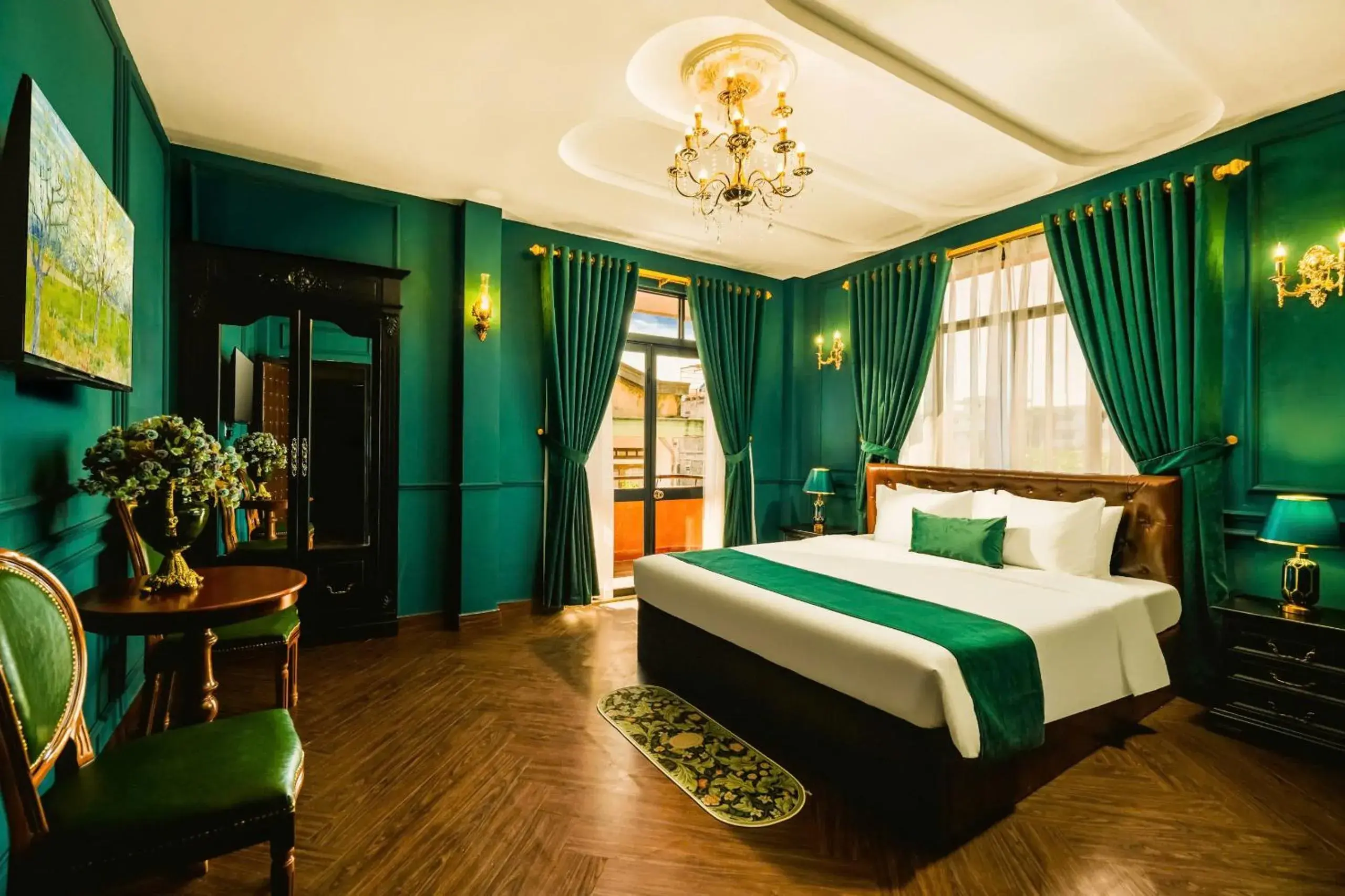 Deluxe King Room in Vina Vintage Hotel Deluxe King Room in Vina Vintage Hotel