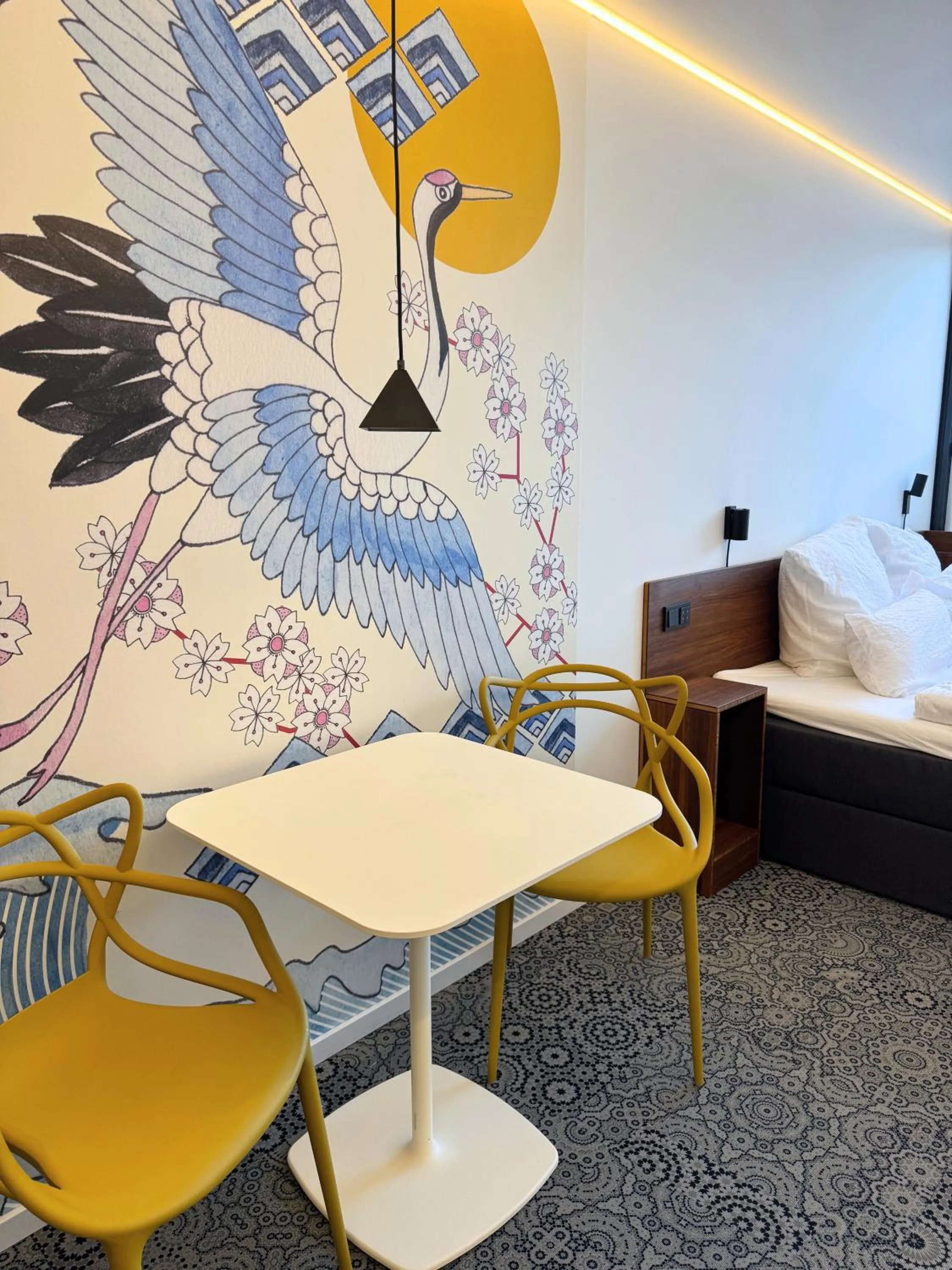 Photo of the whole room, Bed in TIN INN Nettetal-Kaldenkirchen