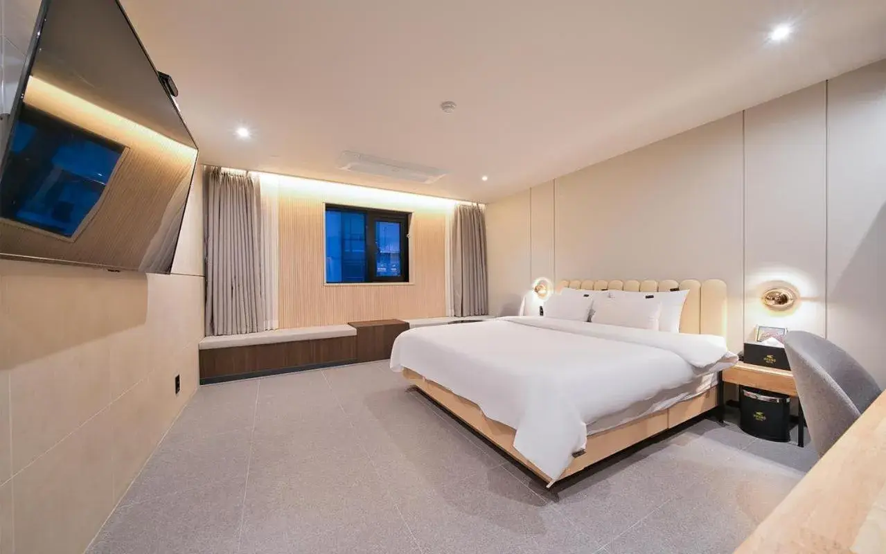 Superior Double Room in Suwon Hound Hotel Superior Double Room in Suwon Hound Hotel