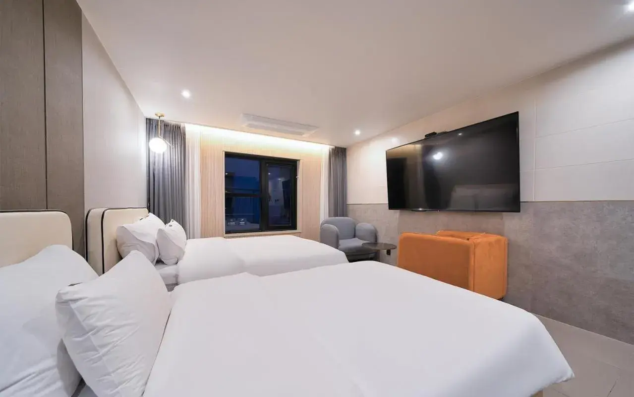 Superior Twin Room in Suwon Hound Hotel Superior Twin Room in Suwon Hound Hotel
