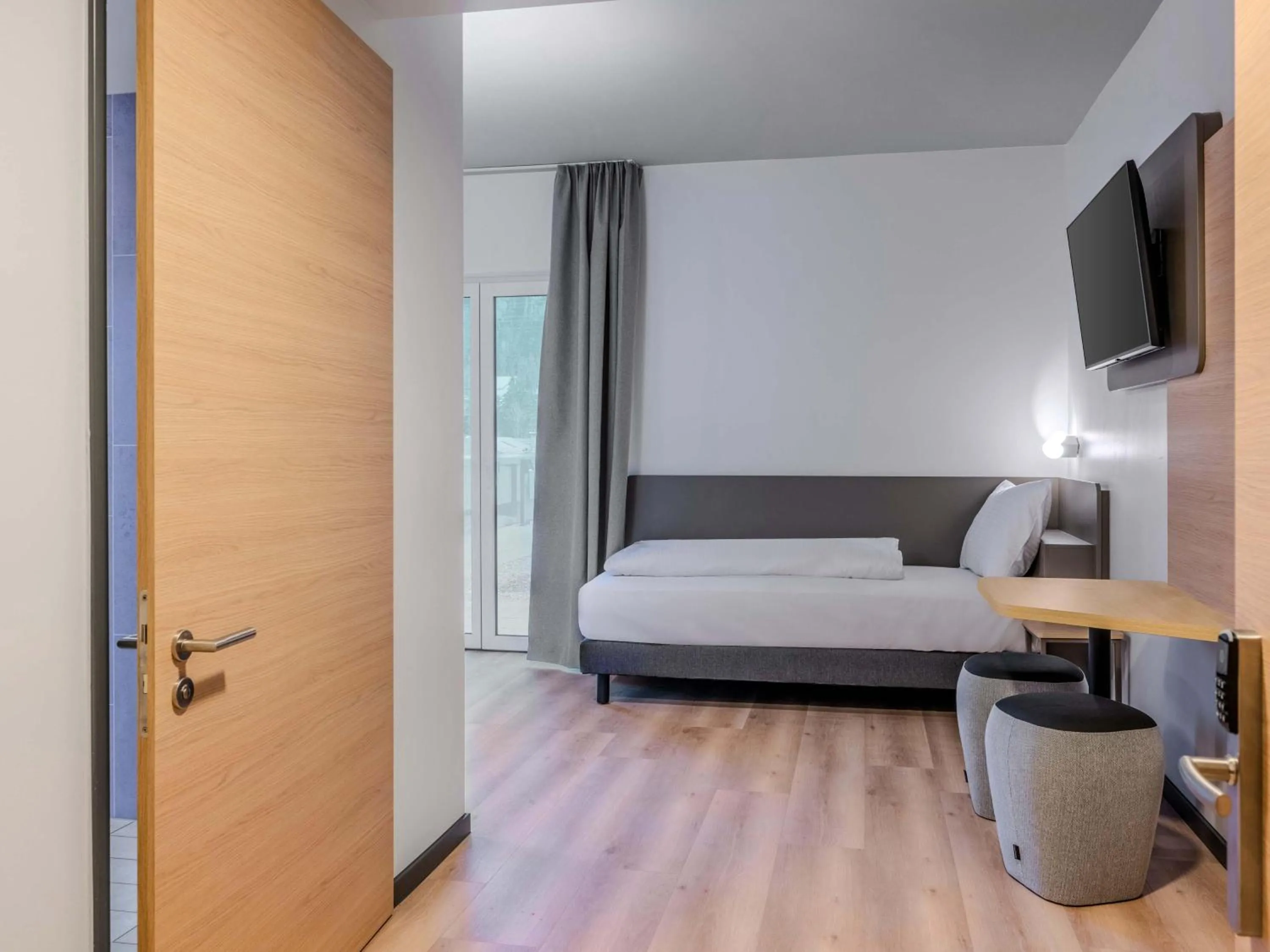 Photo of the whole room, Bed in B&B HOTEL Mittenwald