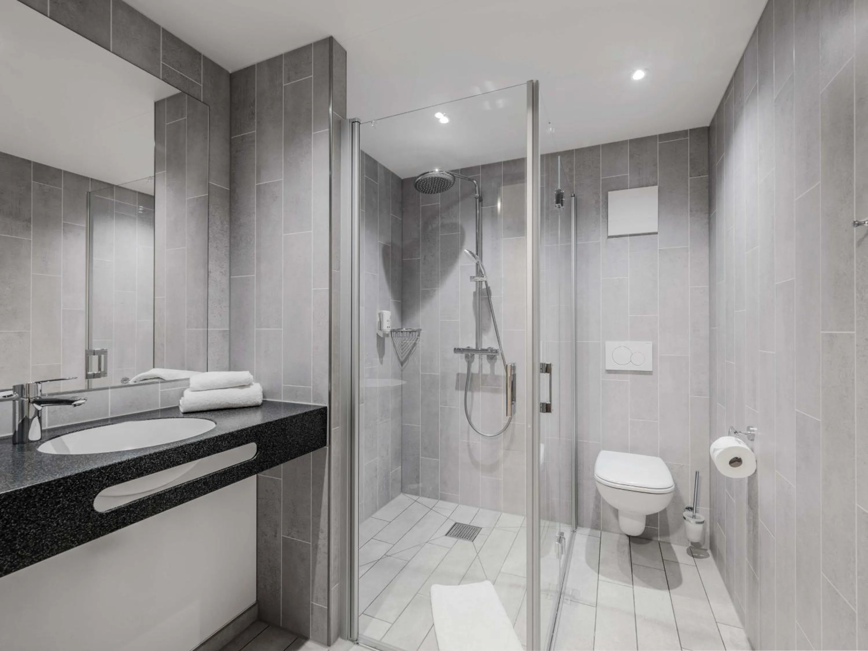 Bathroom in B&B HOTEL Mittenwald