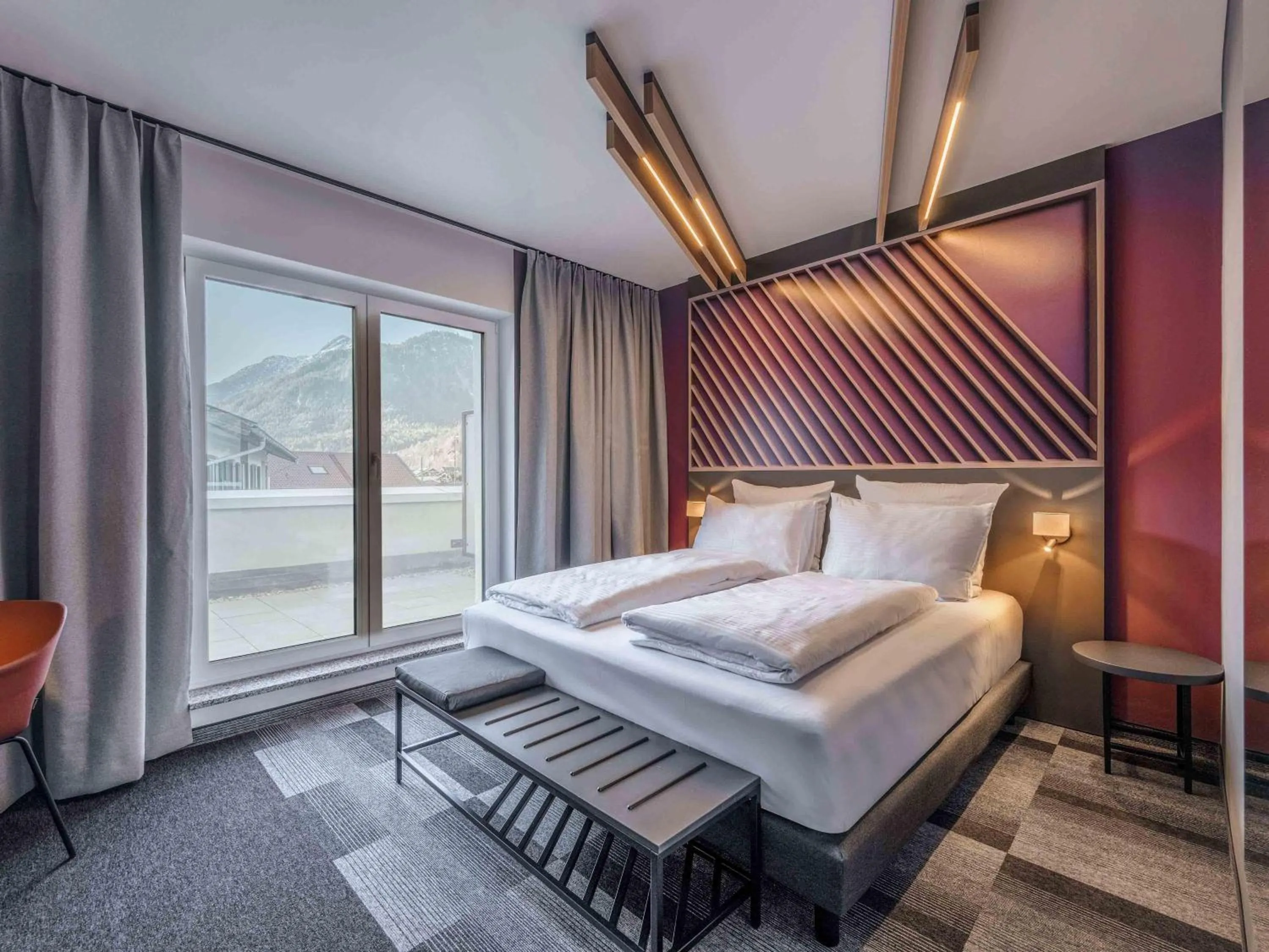 Photo of the whole room, Bed in B&B HOTEL Mittenwald