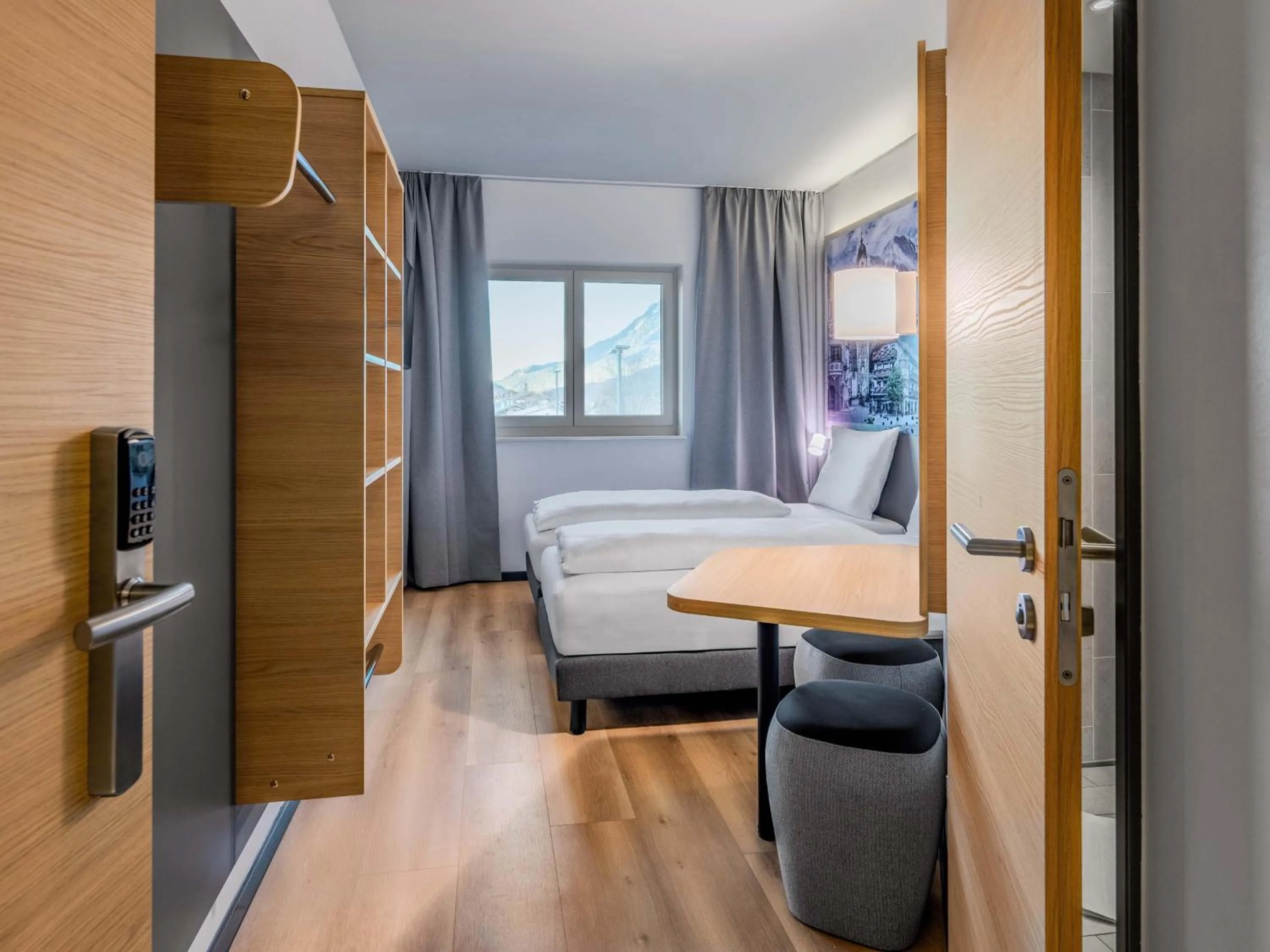Photo of the whole room, Bed in B&B HOTEL Mittenwald