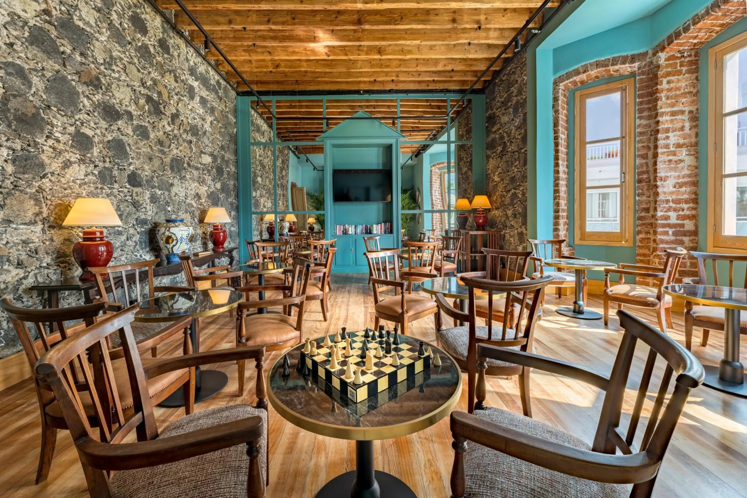 Communal lounge/ TV room in TUI BLUE Atlantic Hills