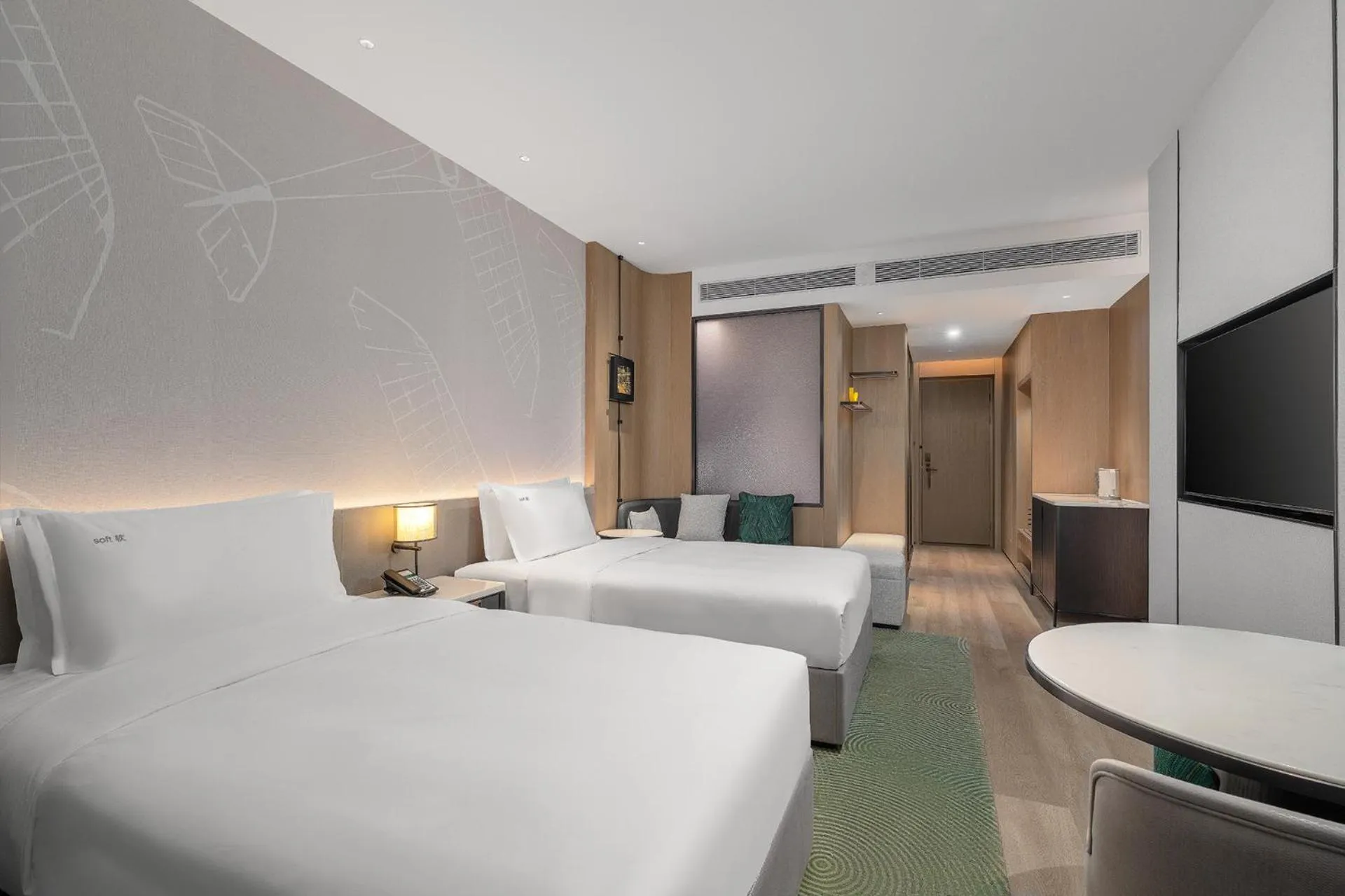 Bedroom, Bed in Holiday Inn Wenzhou Airport by IHG