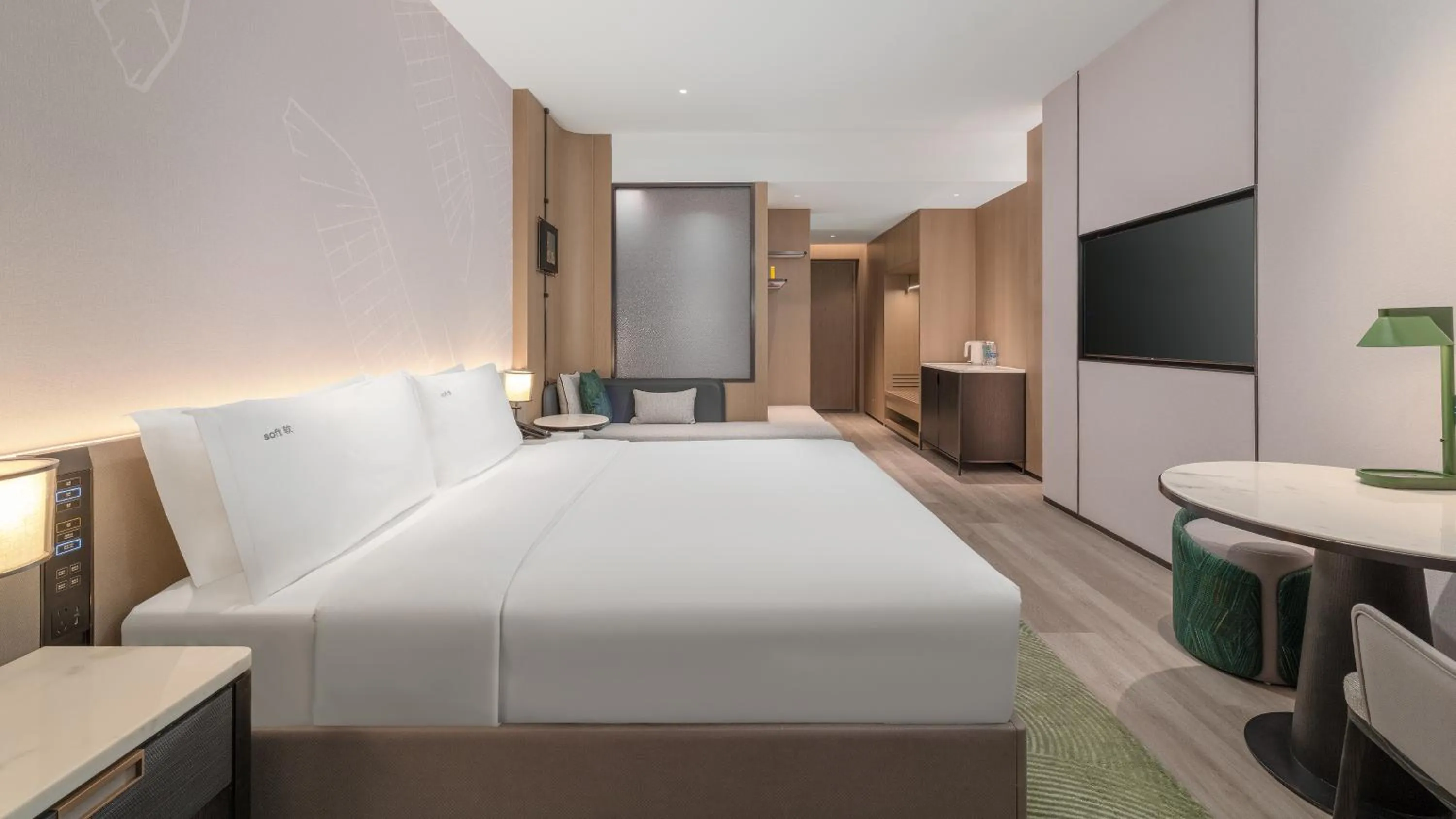 Bedroom, Bed in Holiday Inn Wenzhou Airport by IHG