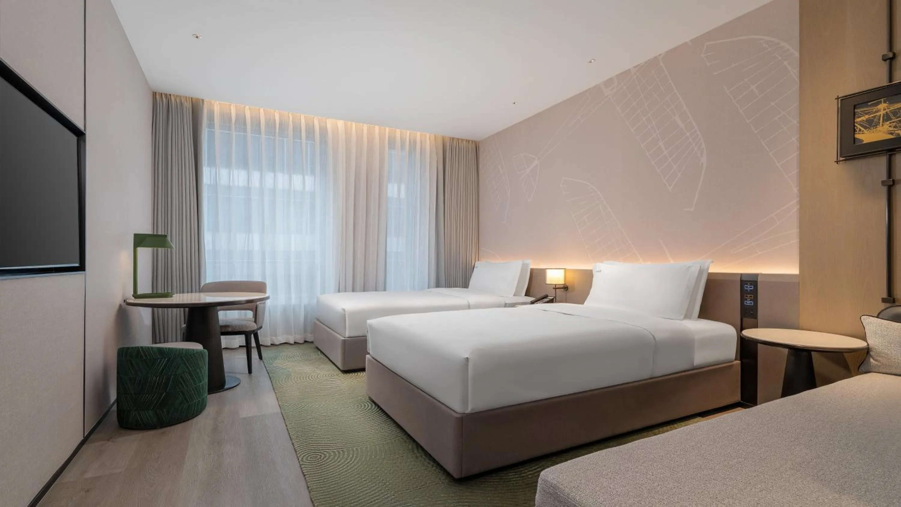 Photo of the whole room, Bed in Holiday Inn Wenzhou Airport by IHG