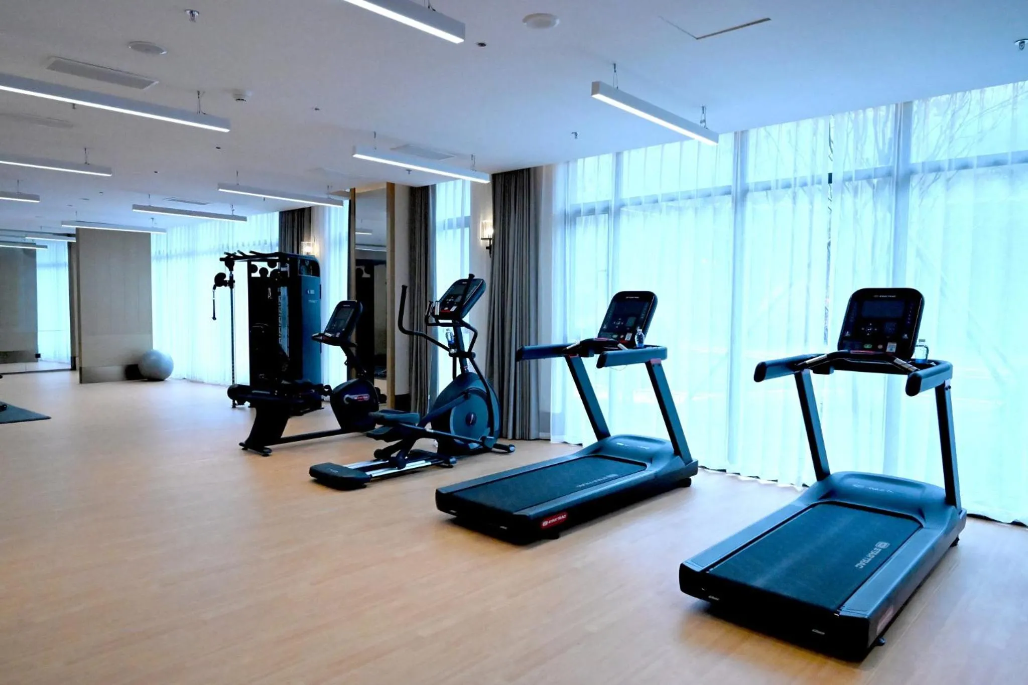 Fitness centre/facilities in voco Wugong Mountain Jiangxi by IHG