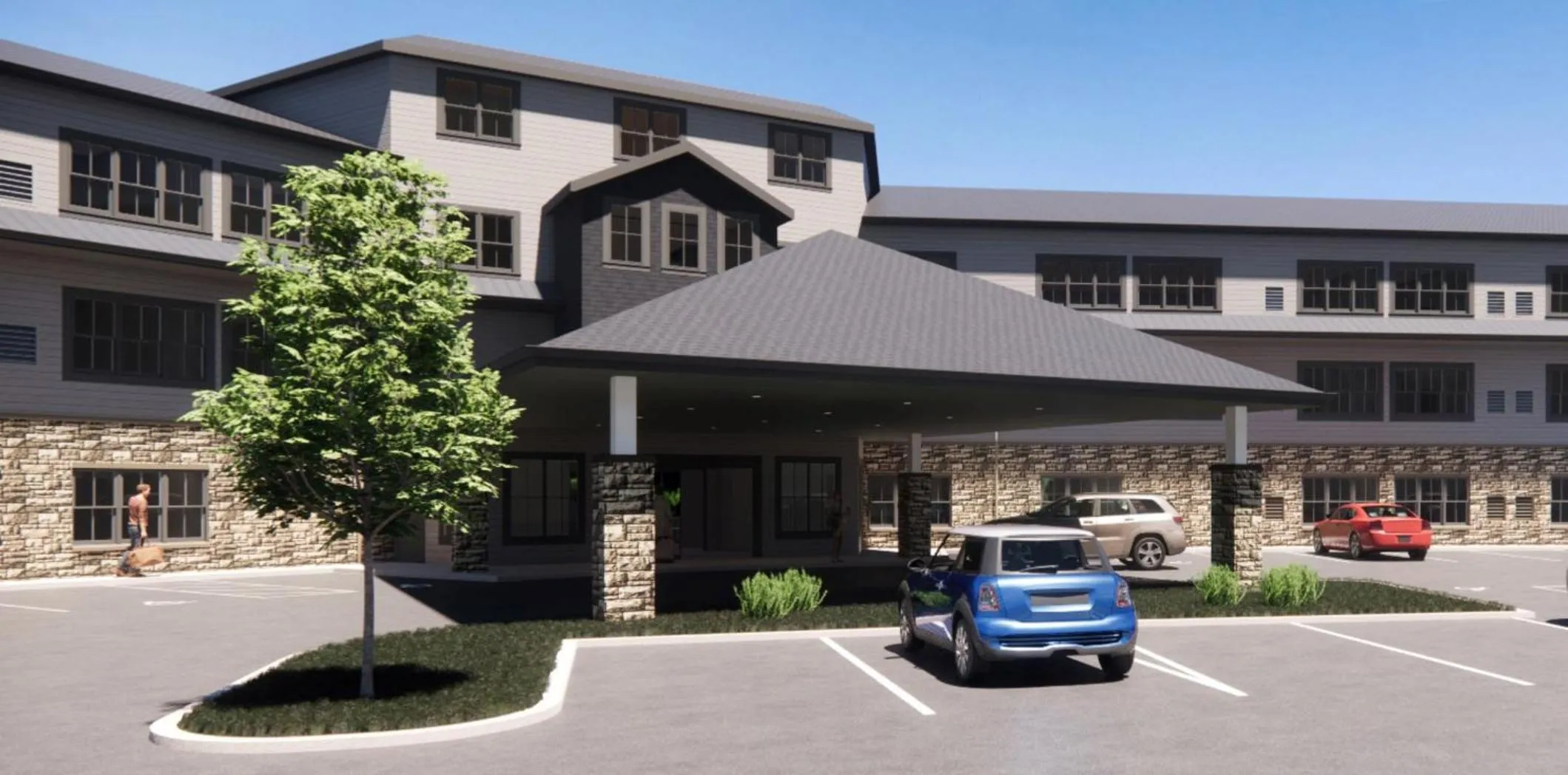Property building in Hotel Indigo North Conway by IHG