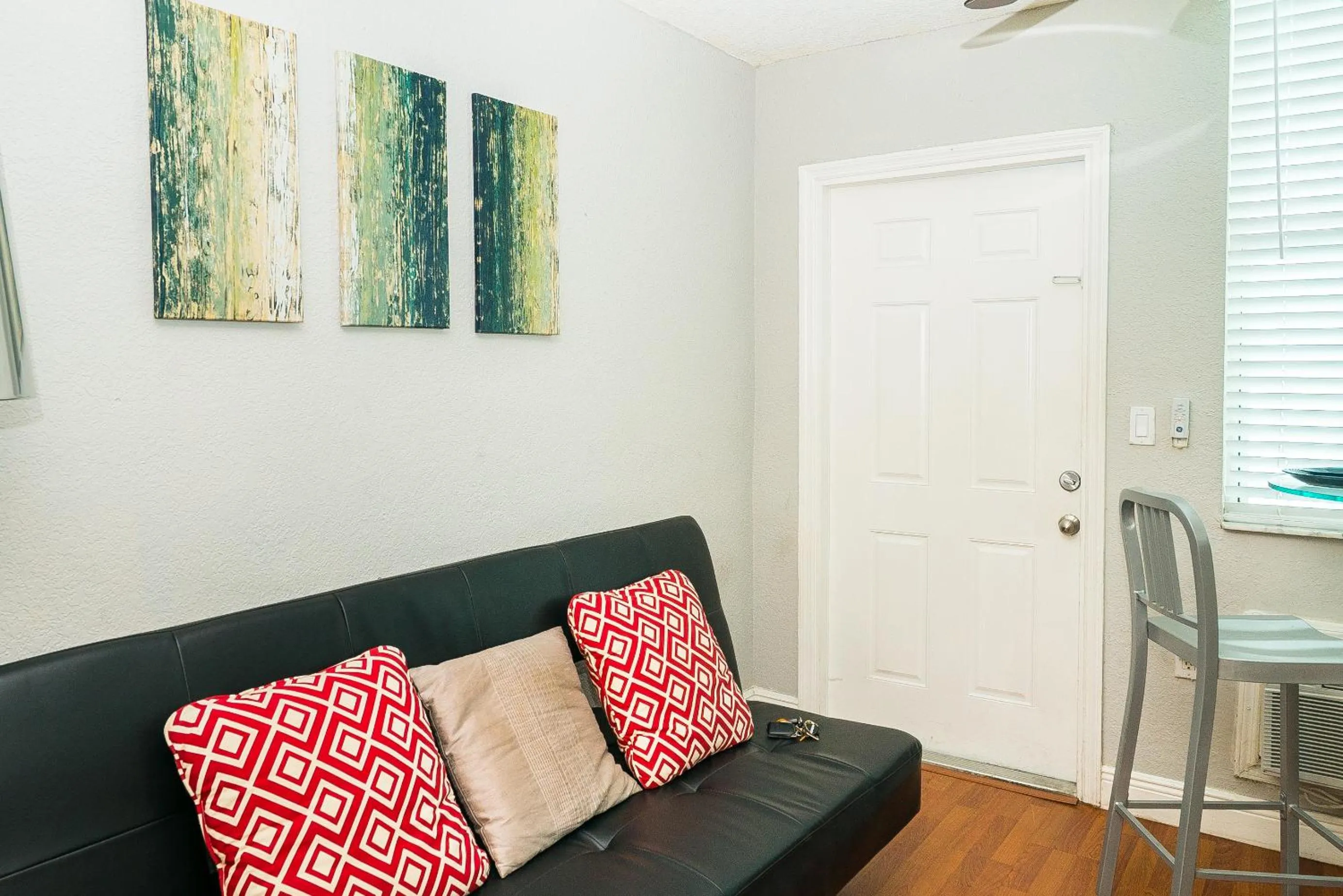 Living room in 713 Miami Beach Apartments