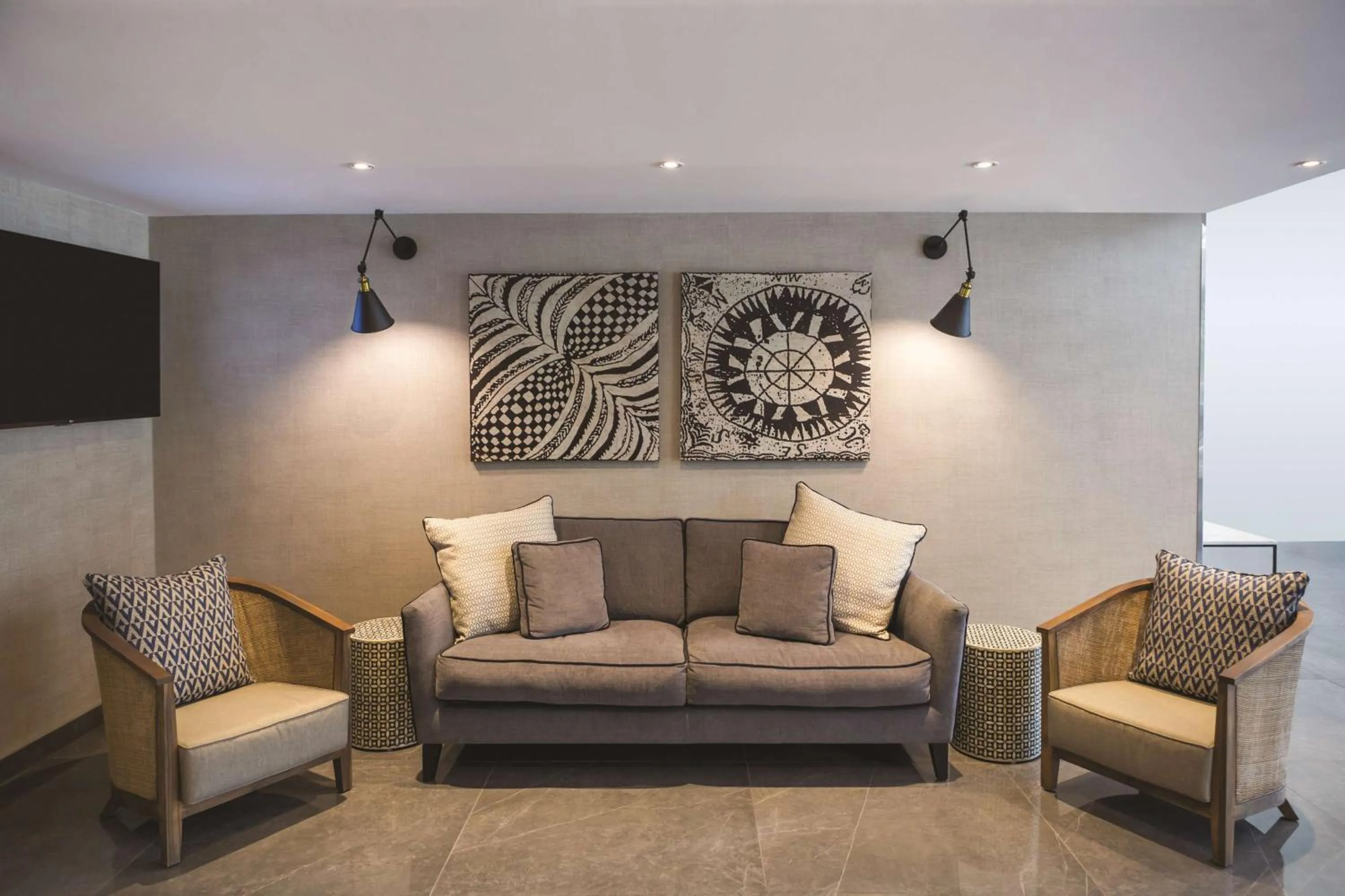 Lobby or reception in Adina Apartment Hotel Auckland Britomart