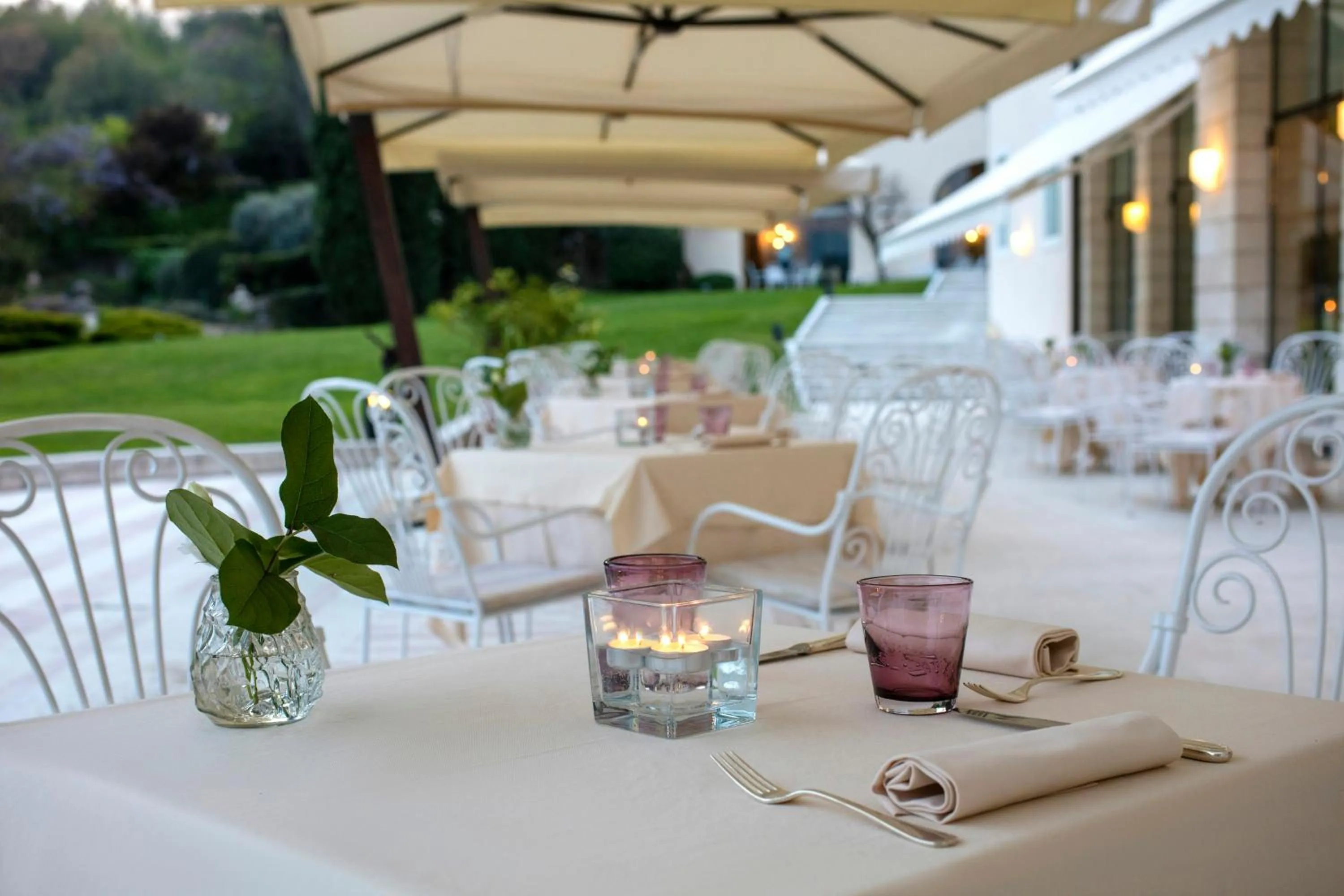 Garden in Villa Michelangelo Vicenza – Starhotels Collezione