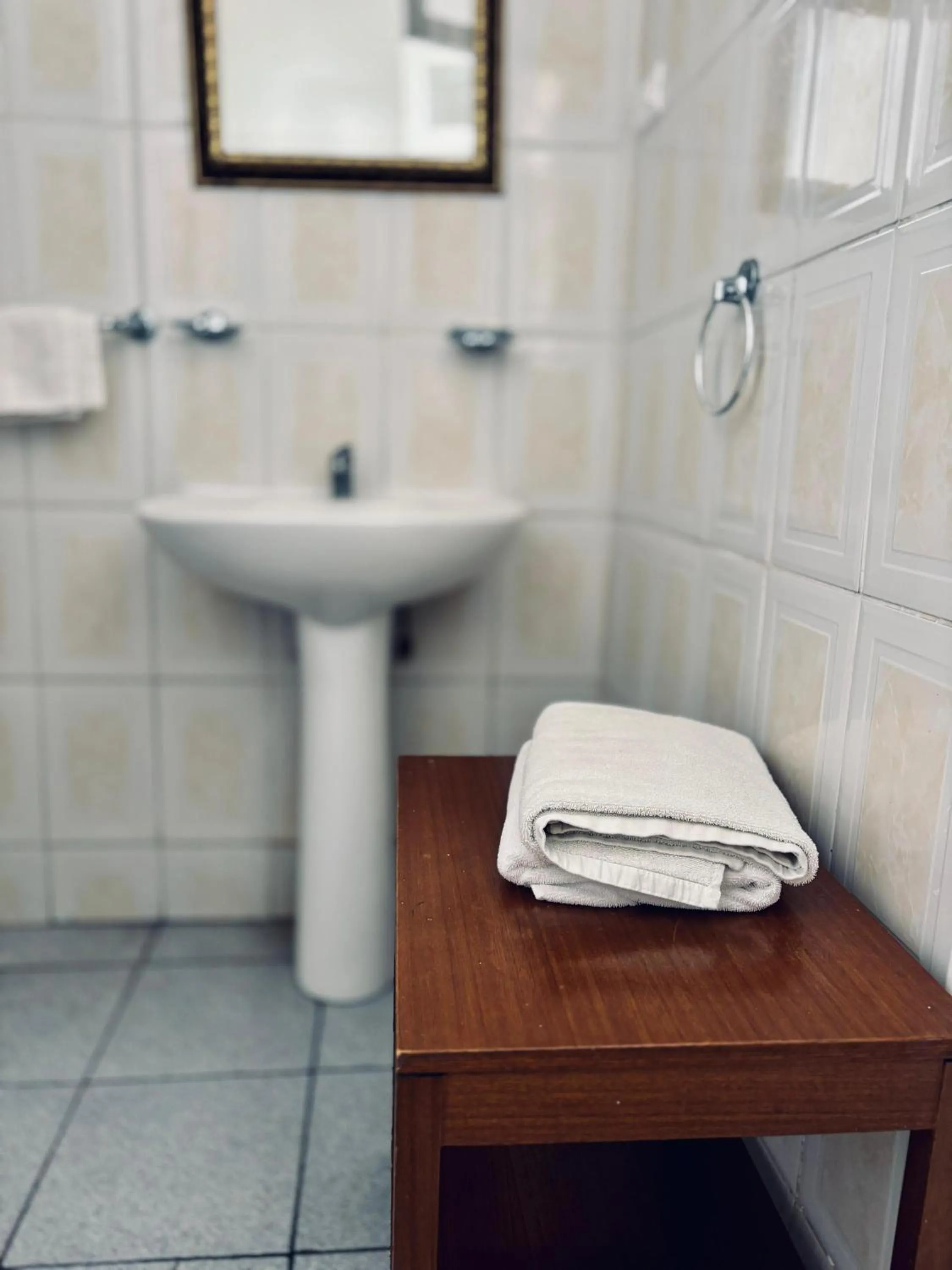 Bathroom in Hotel San Agustin