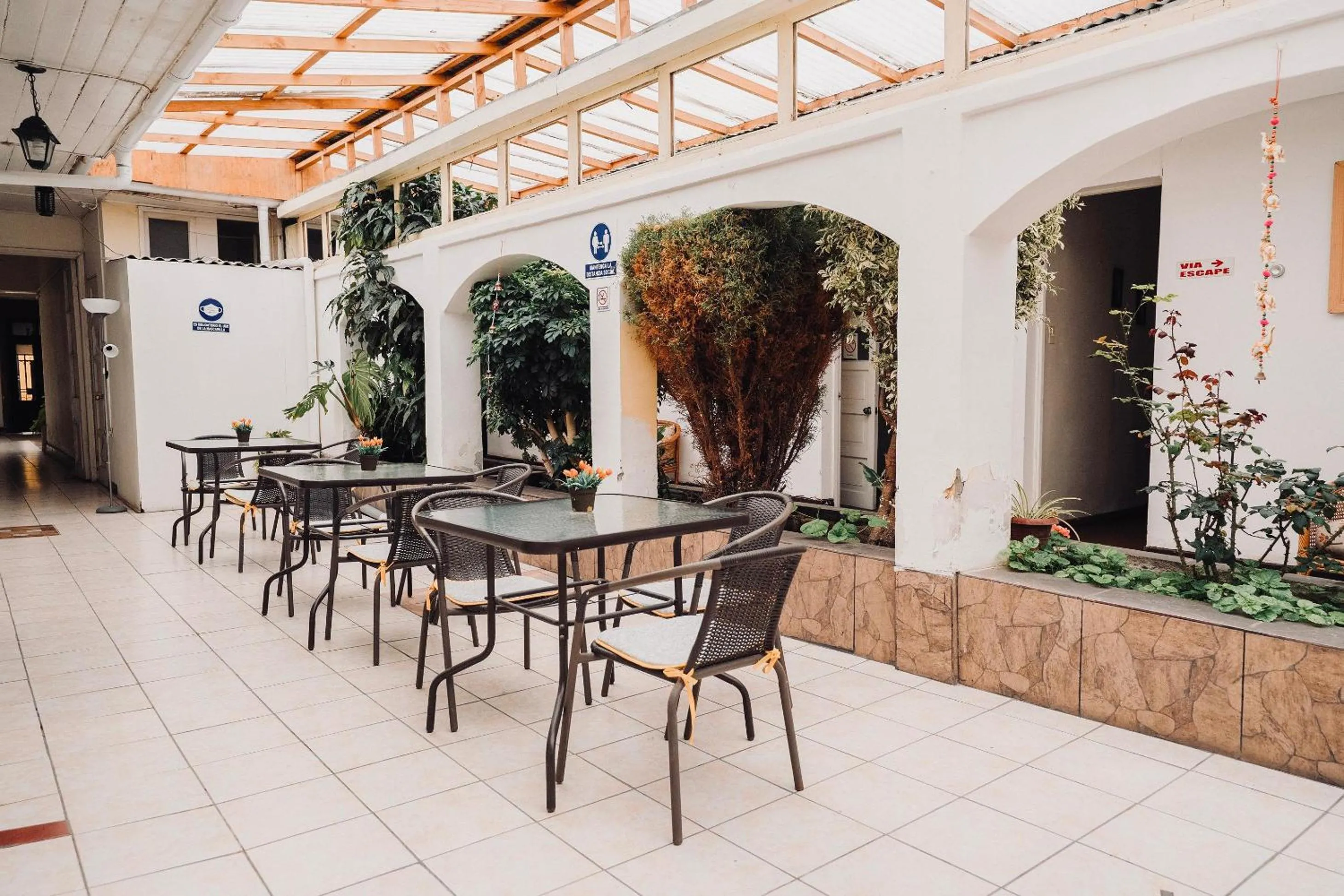 Seating area in Hotel San Agustin