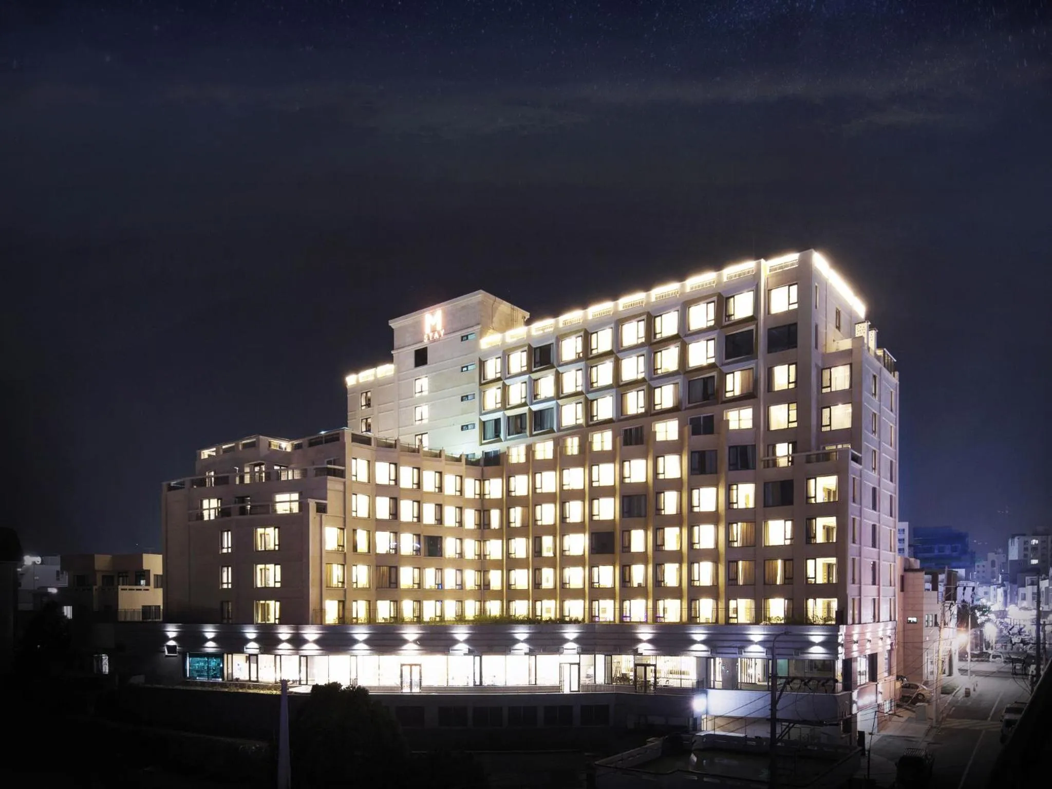 Facade/entrance in Mstay Hotel