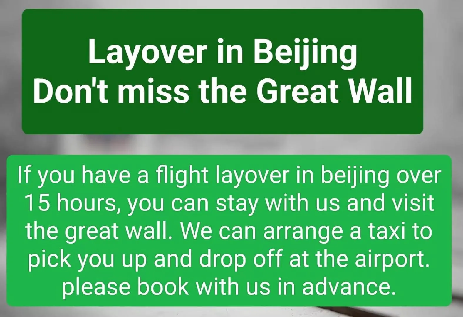 Beijing Badaling Great Wall Caos Courtyard Hostel 1VIP service 2Ancient style Chinese yard 3 only 15 minutes walk to the Badaling Great Wall 4 be your free advisor 5 offer private guided tour 6 experience local food and culutre