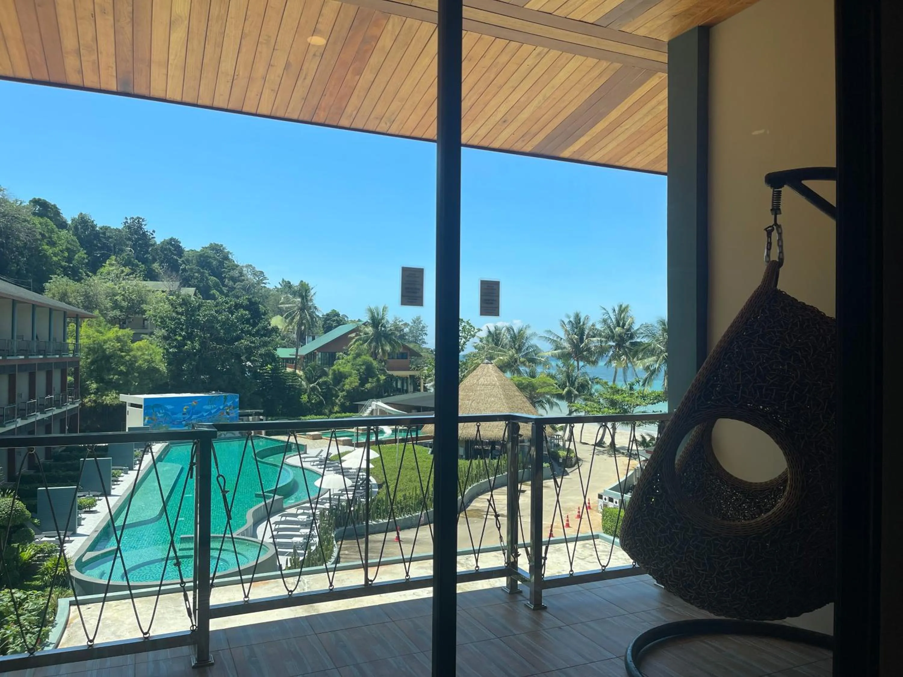 Balcony/Terrace in Kai Bae Beach Resort Koh Chang