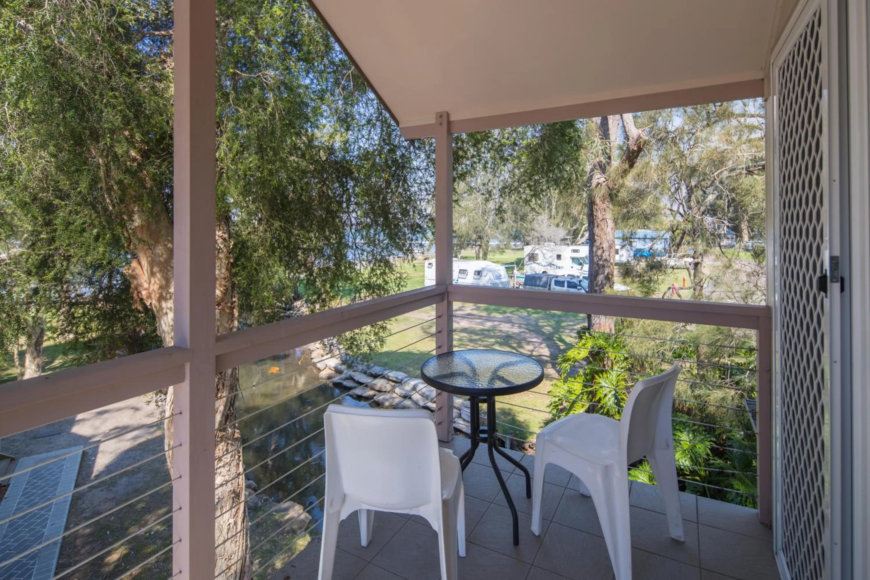 Balcony/Terrace in Ingenia Holidays Lake Macquarie