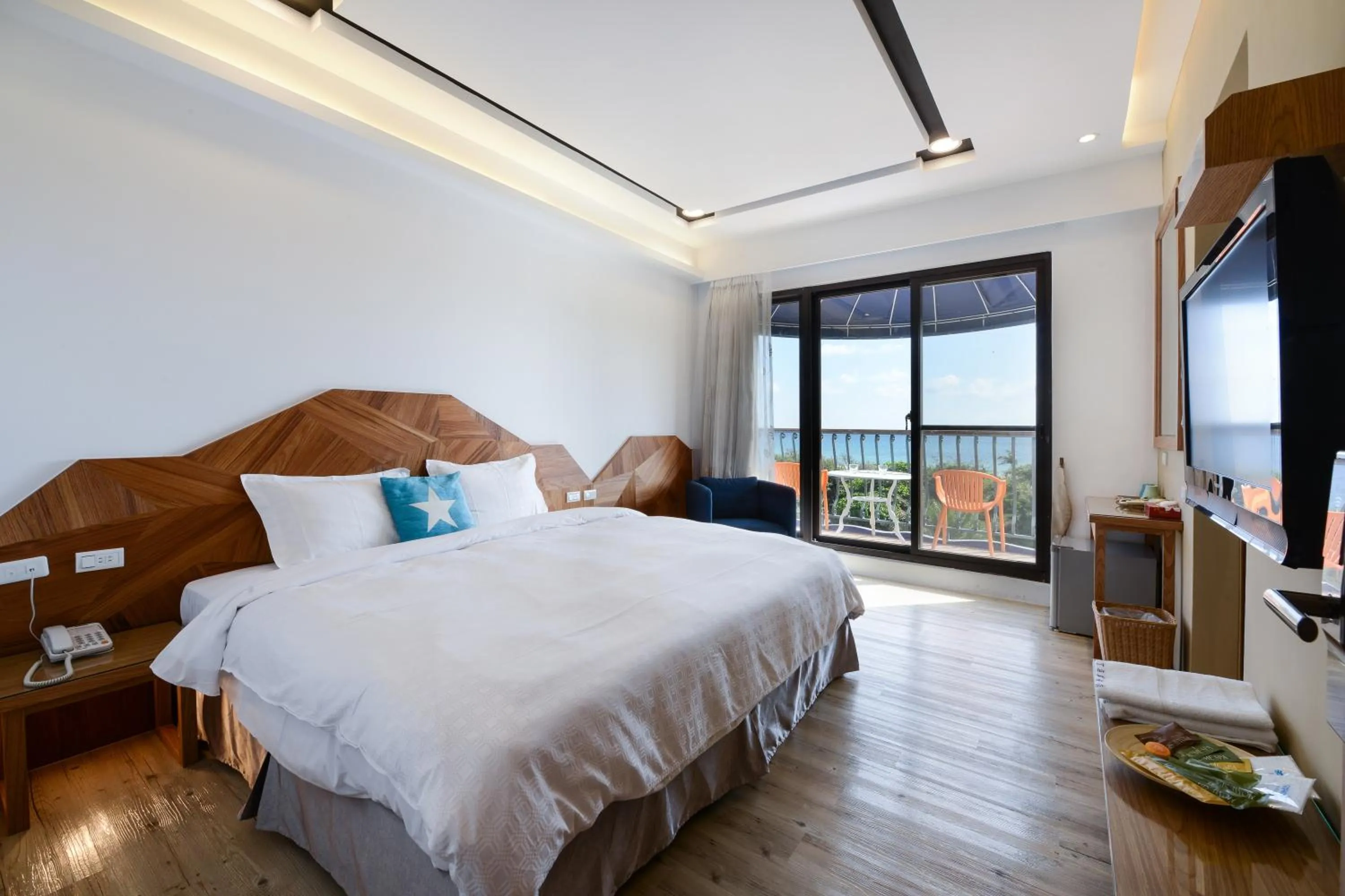 Bed in Kenting Coast Resort