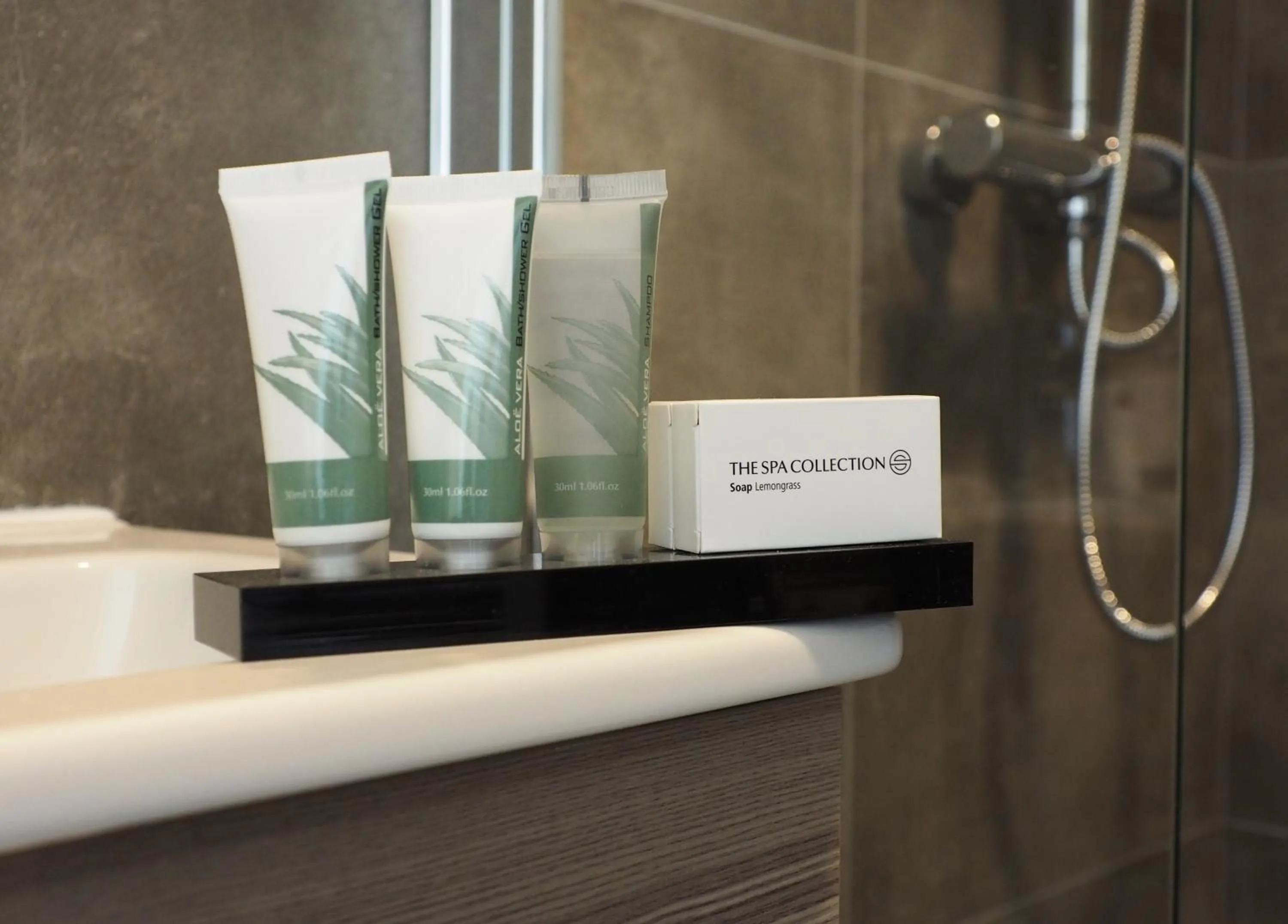 Shower in Hotel 't Vertrek