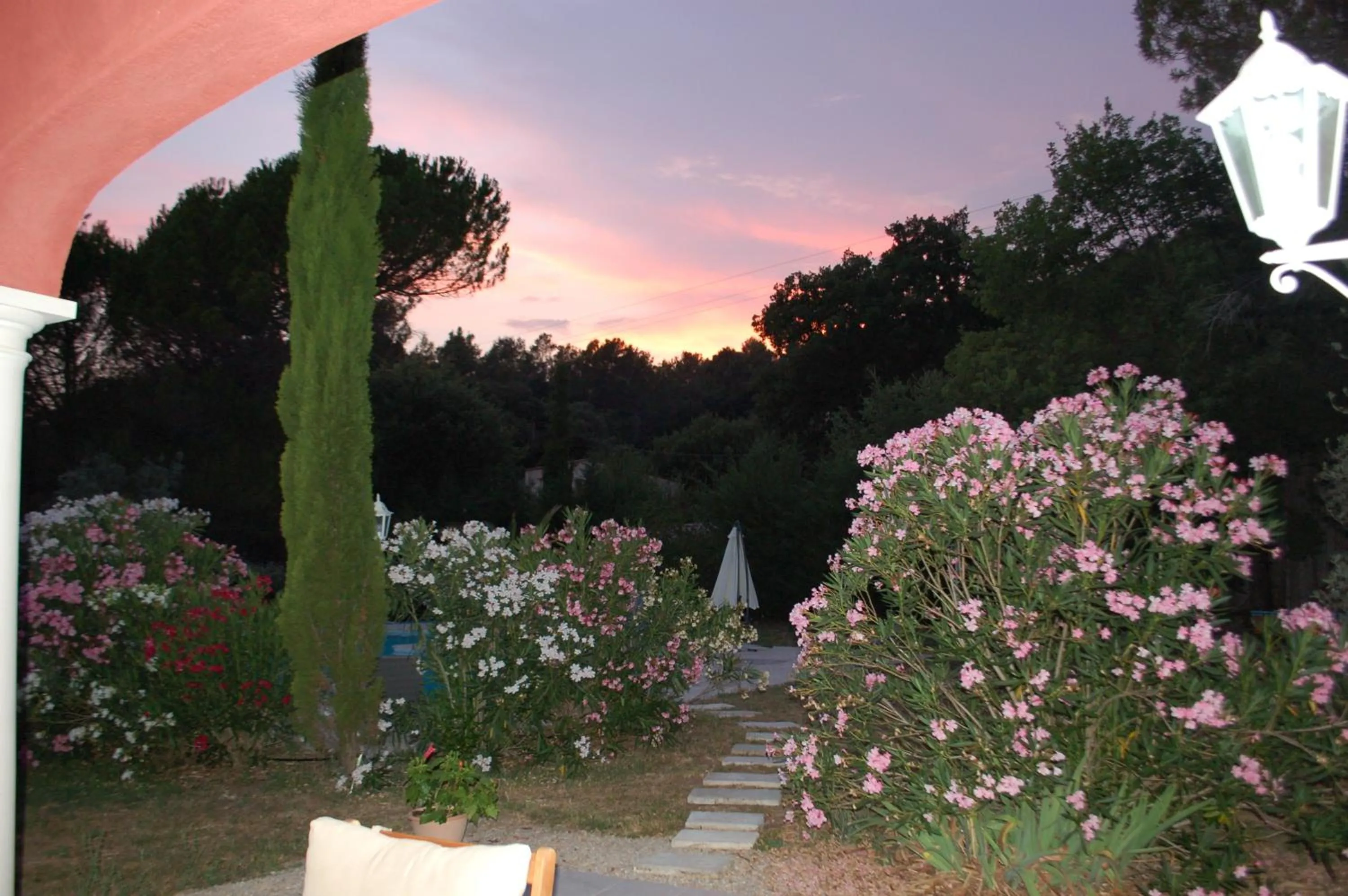 Garden in La Lézardière
