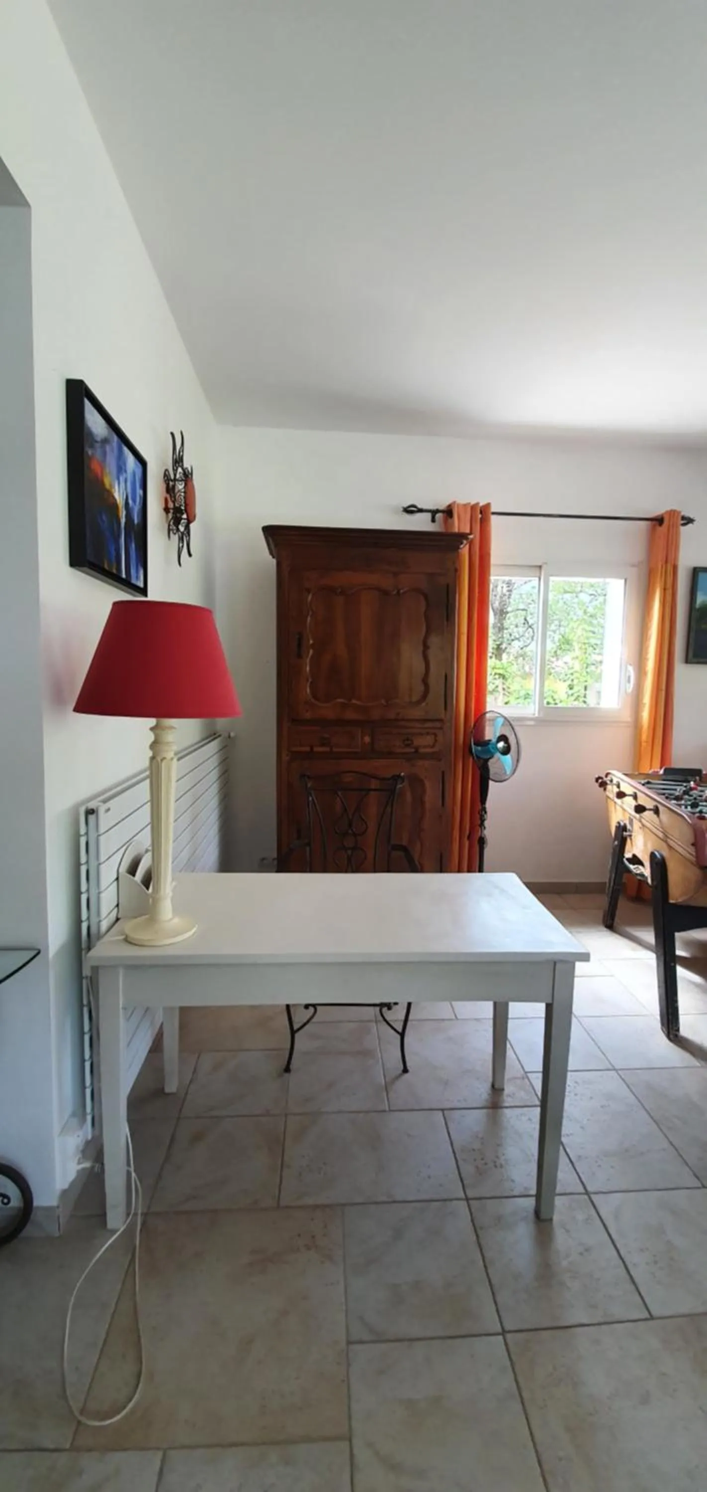 Seating area in La Lézardière
