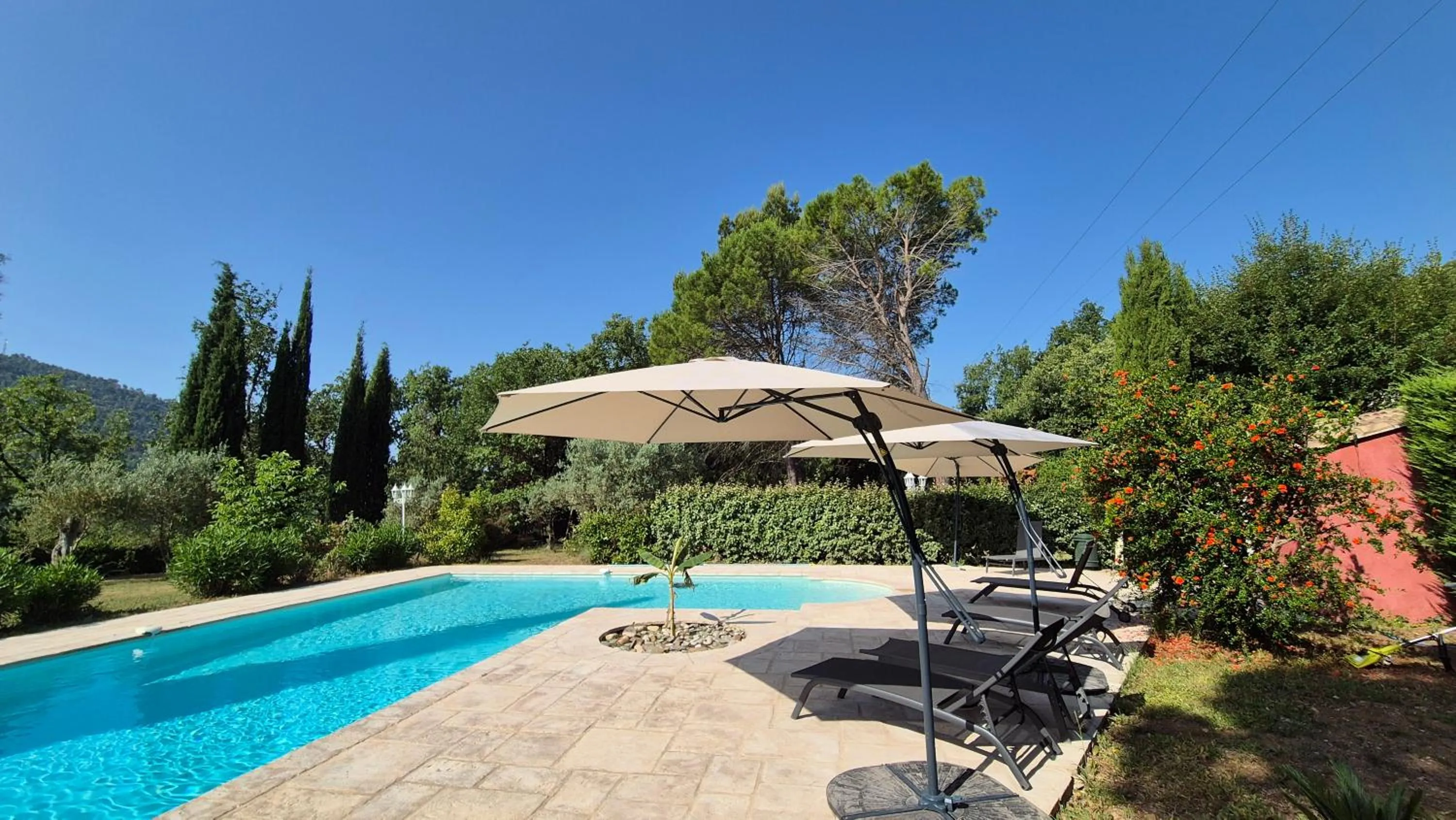 Patio in La Lézardière