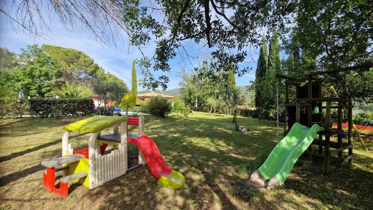 Children play ground in La Lézardière