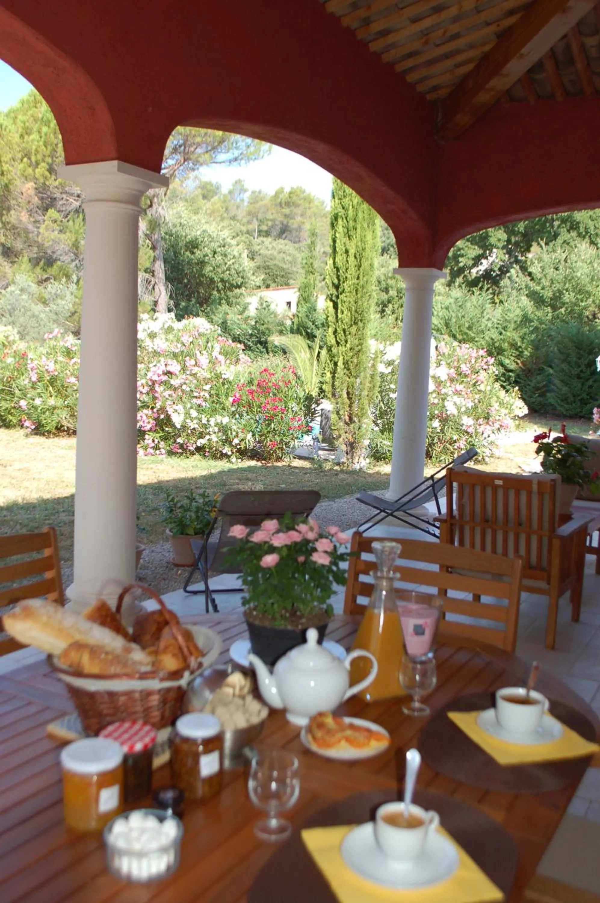Garden in La Lézardière