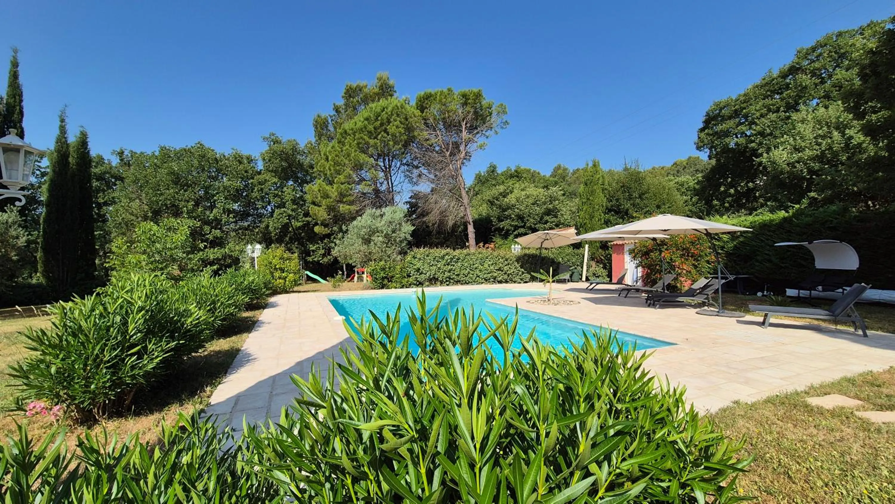 Garden in La Lézardière