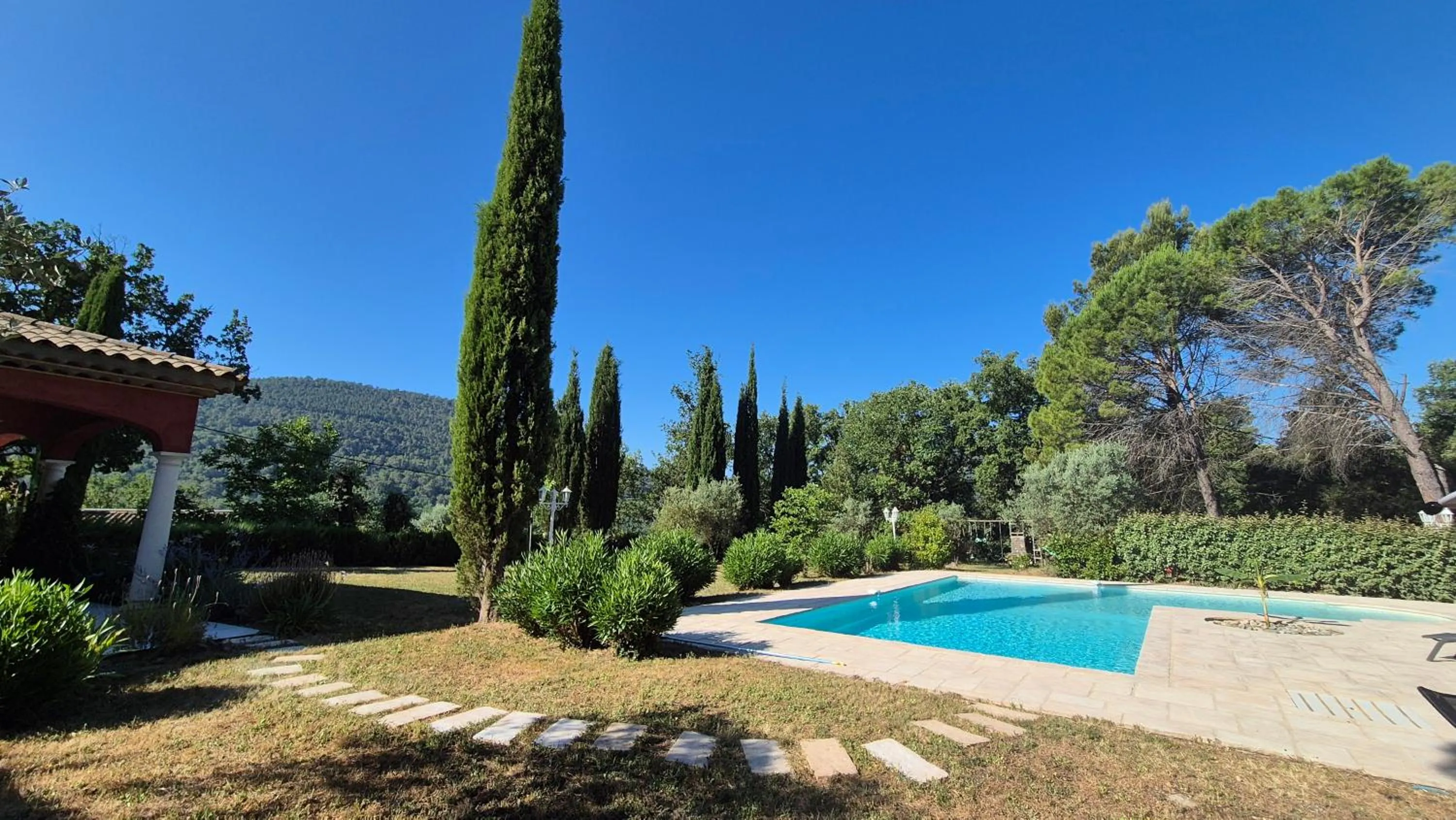 Garden in La Lézardière
