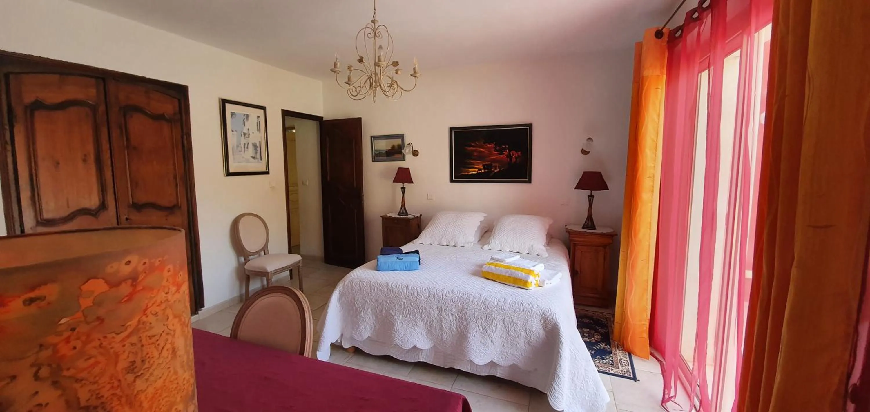 Bed in La Lézardière