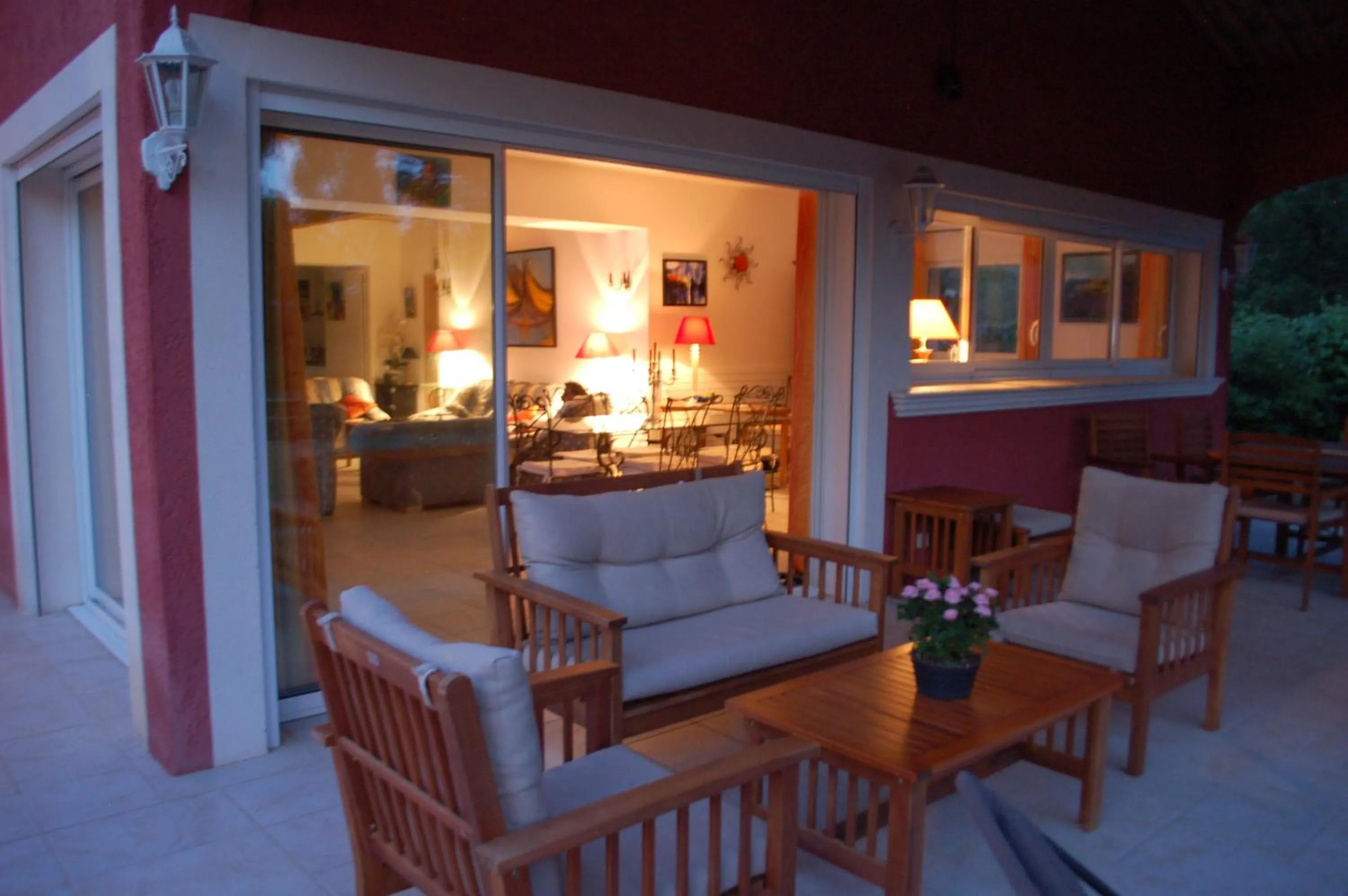 Patio in La Lézardière