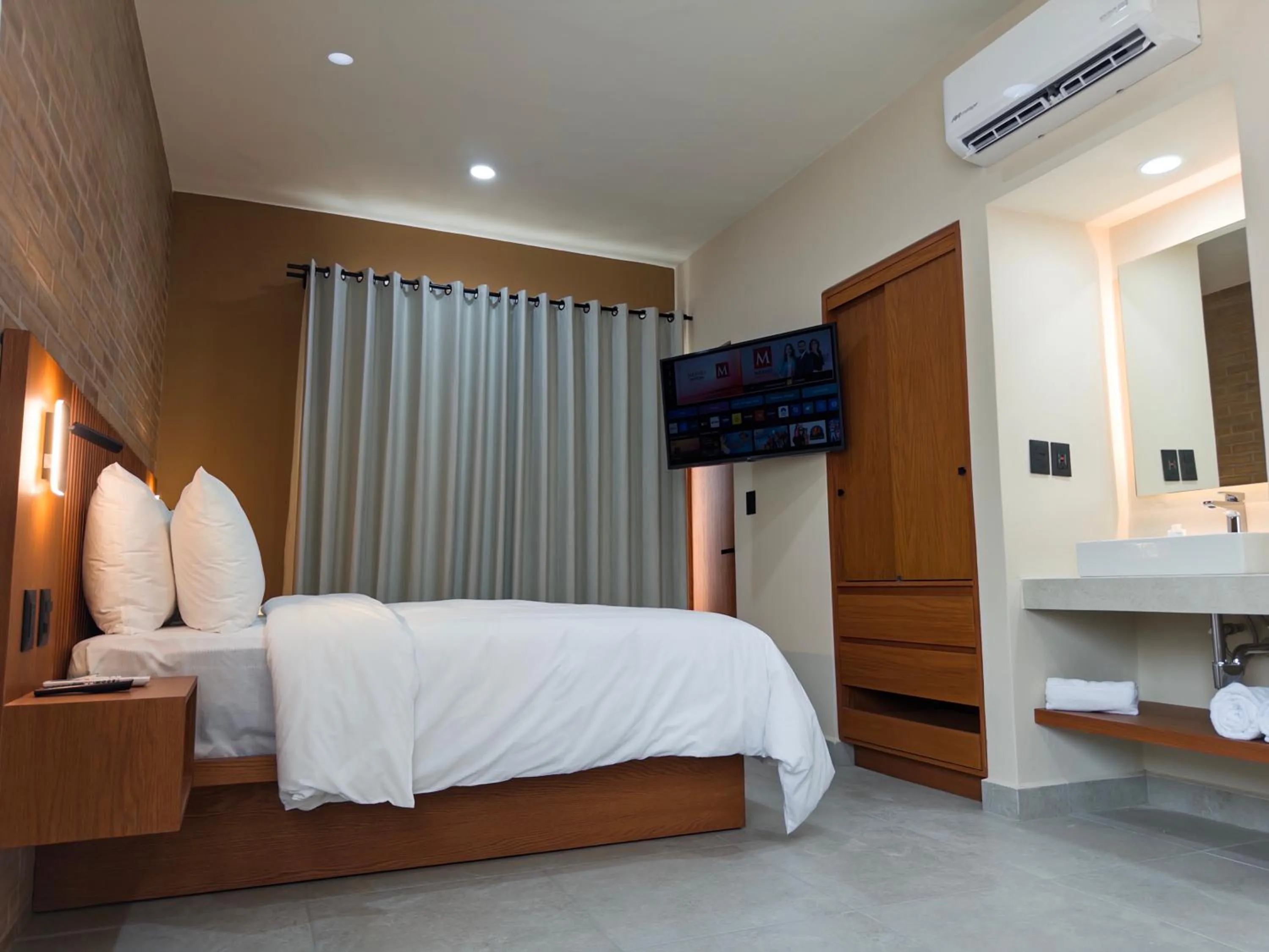 Bed in Kooch Aparthotel