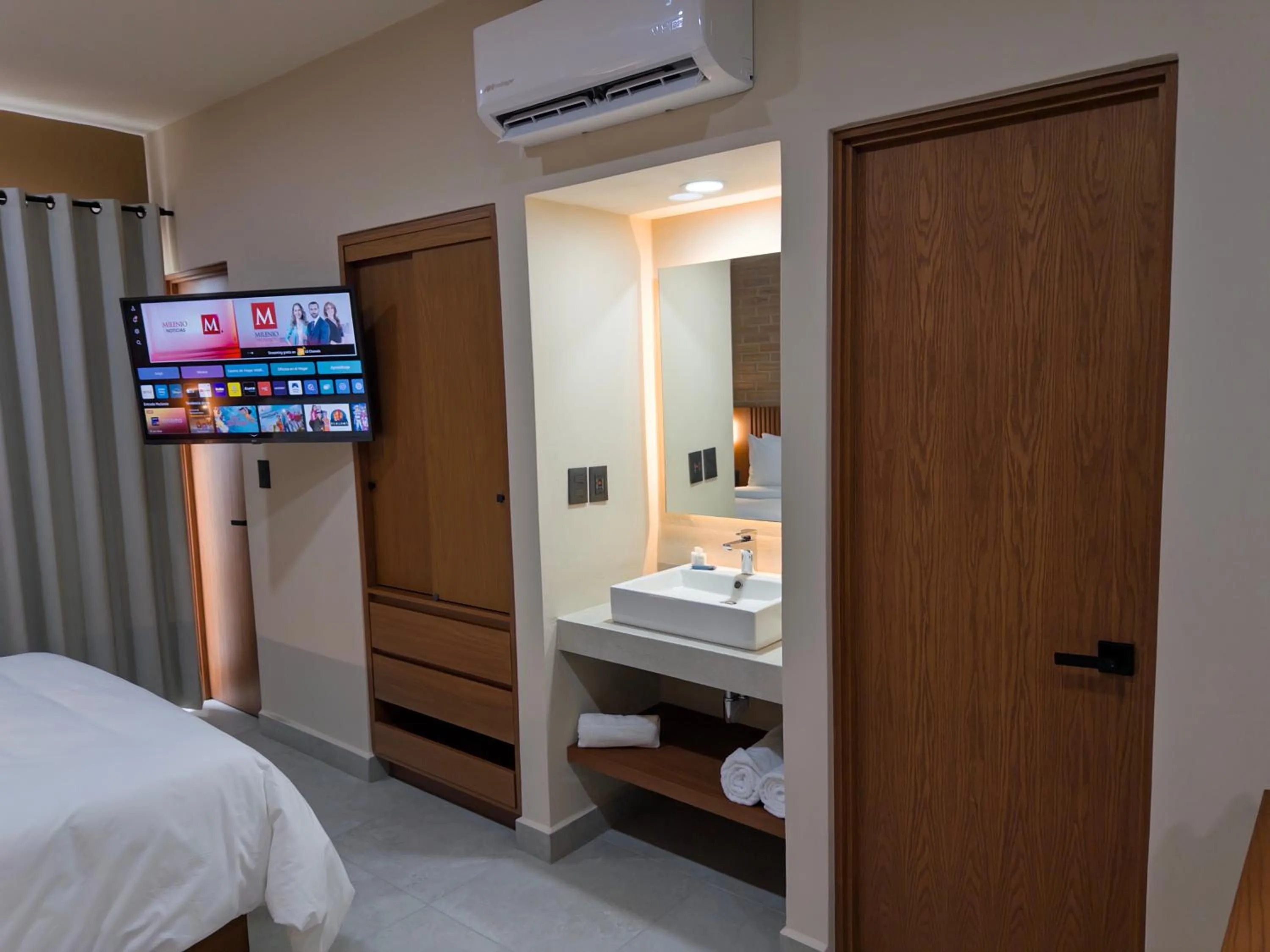 Bed in Kooch Aparthotel