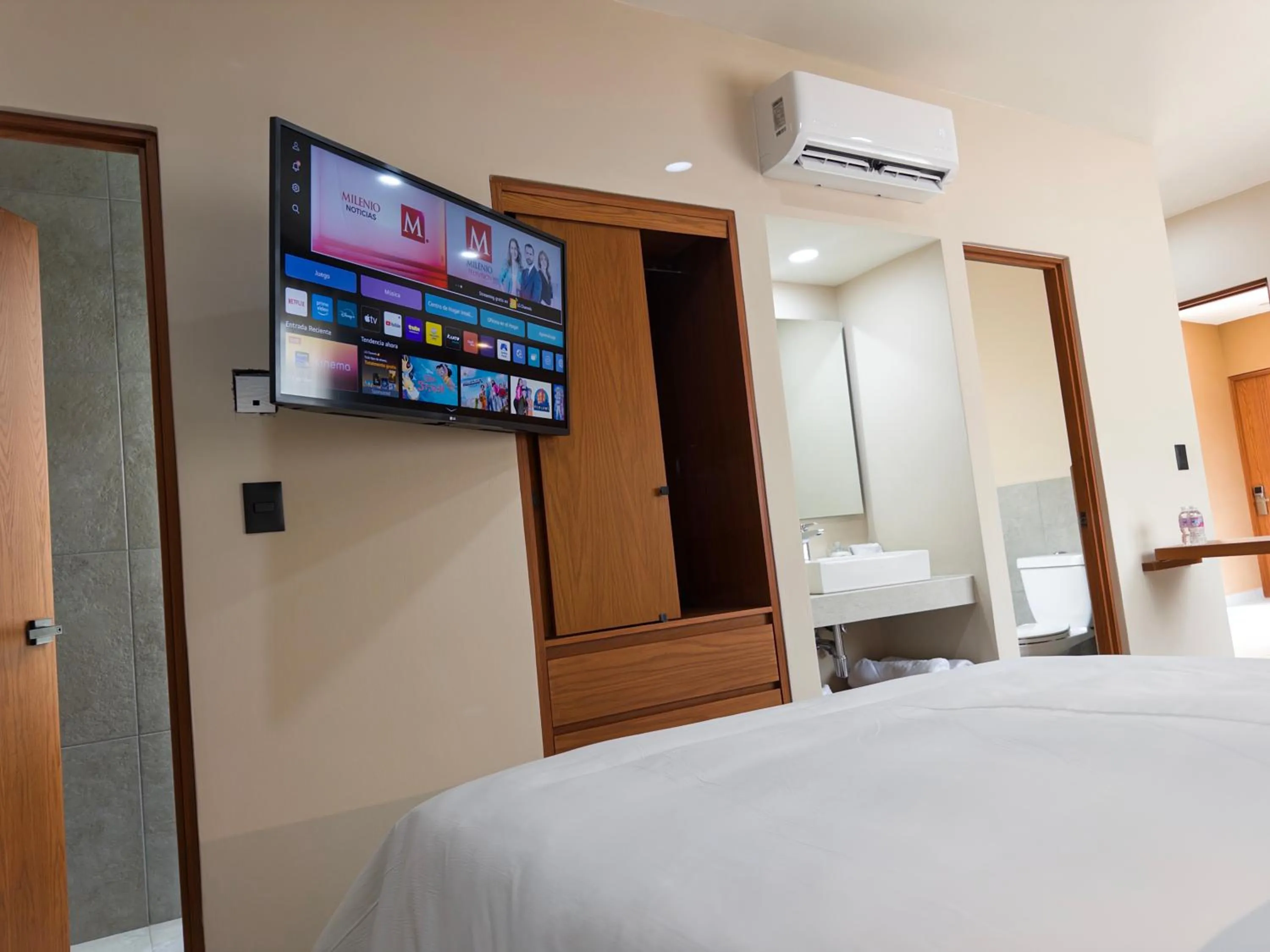 Bed in Kooch Aparthotel