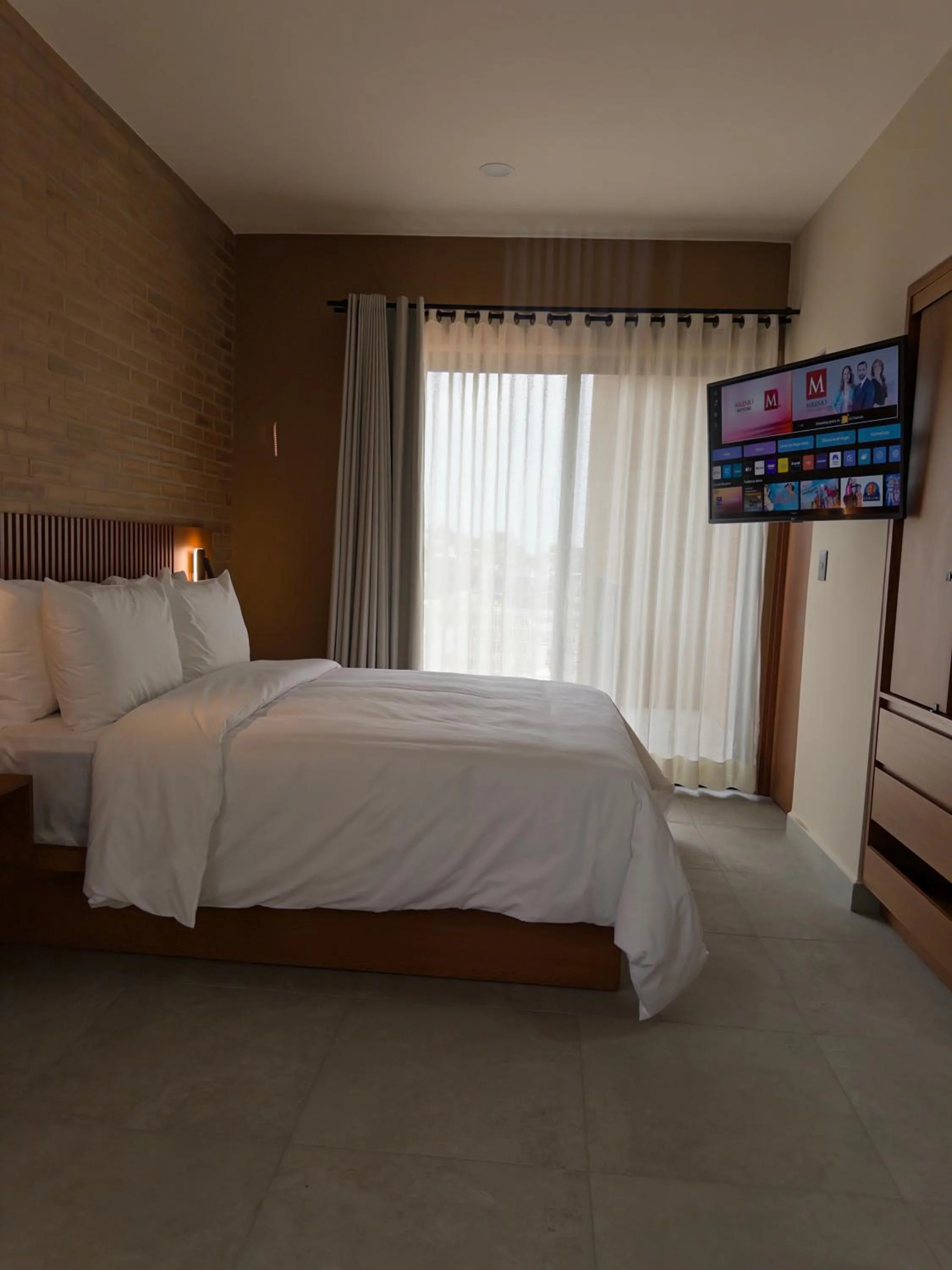 Bed in Kooch Aparthotel