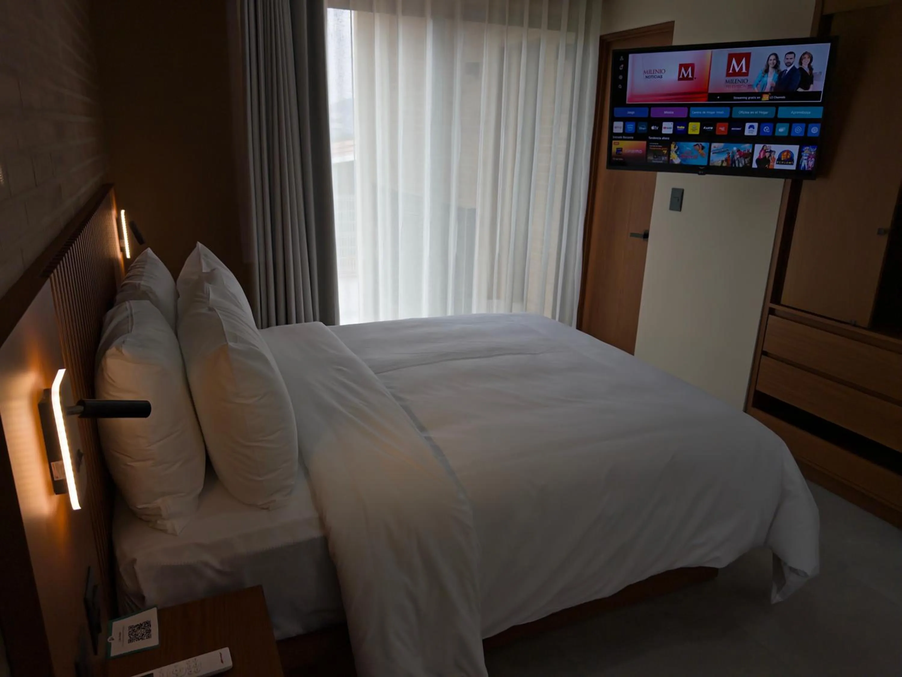 Bed in Kooch Aparthotel