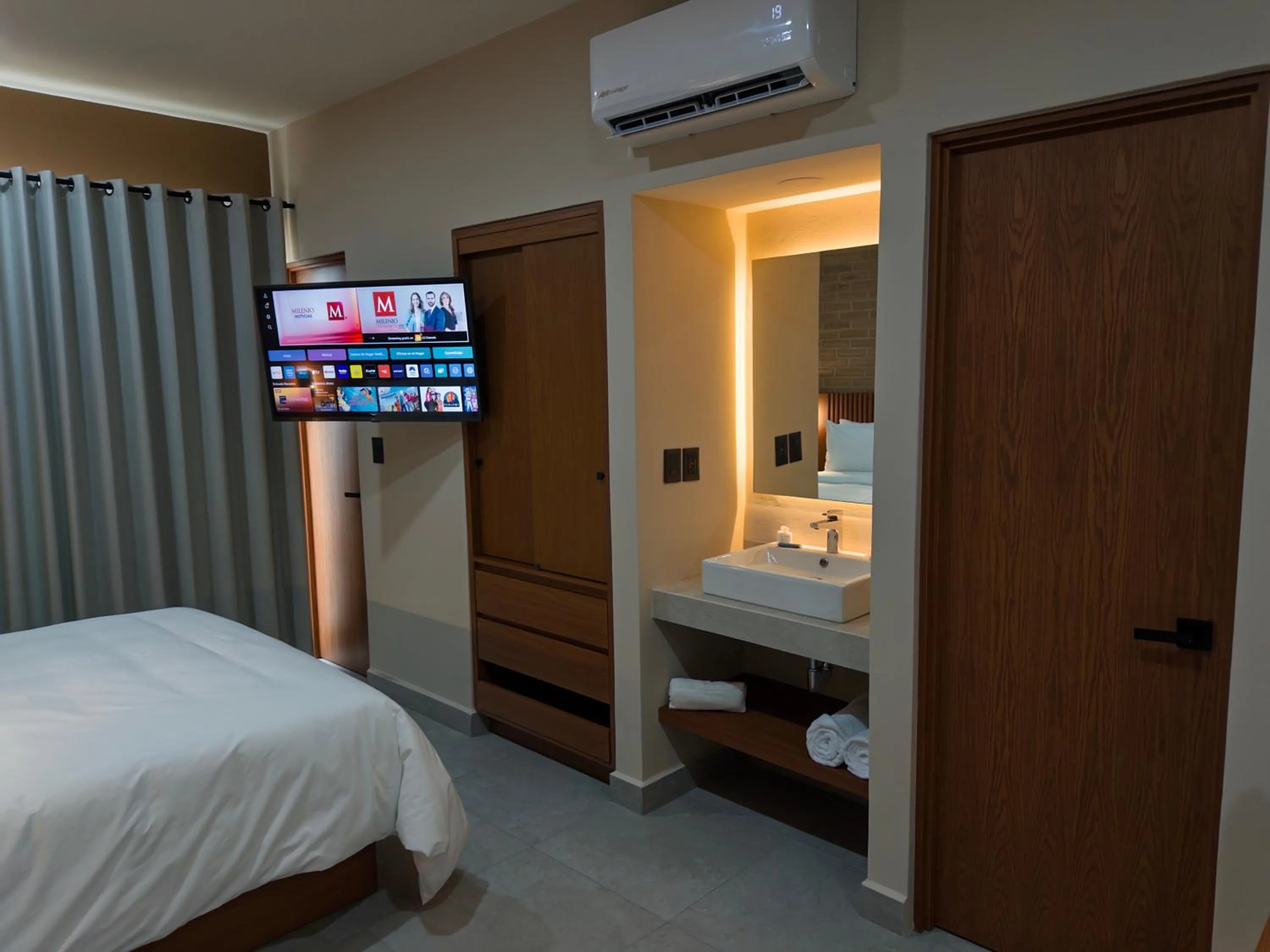 Bed in Kooch Aparthotel