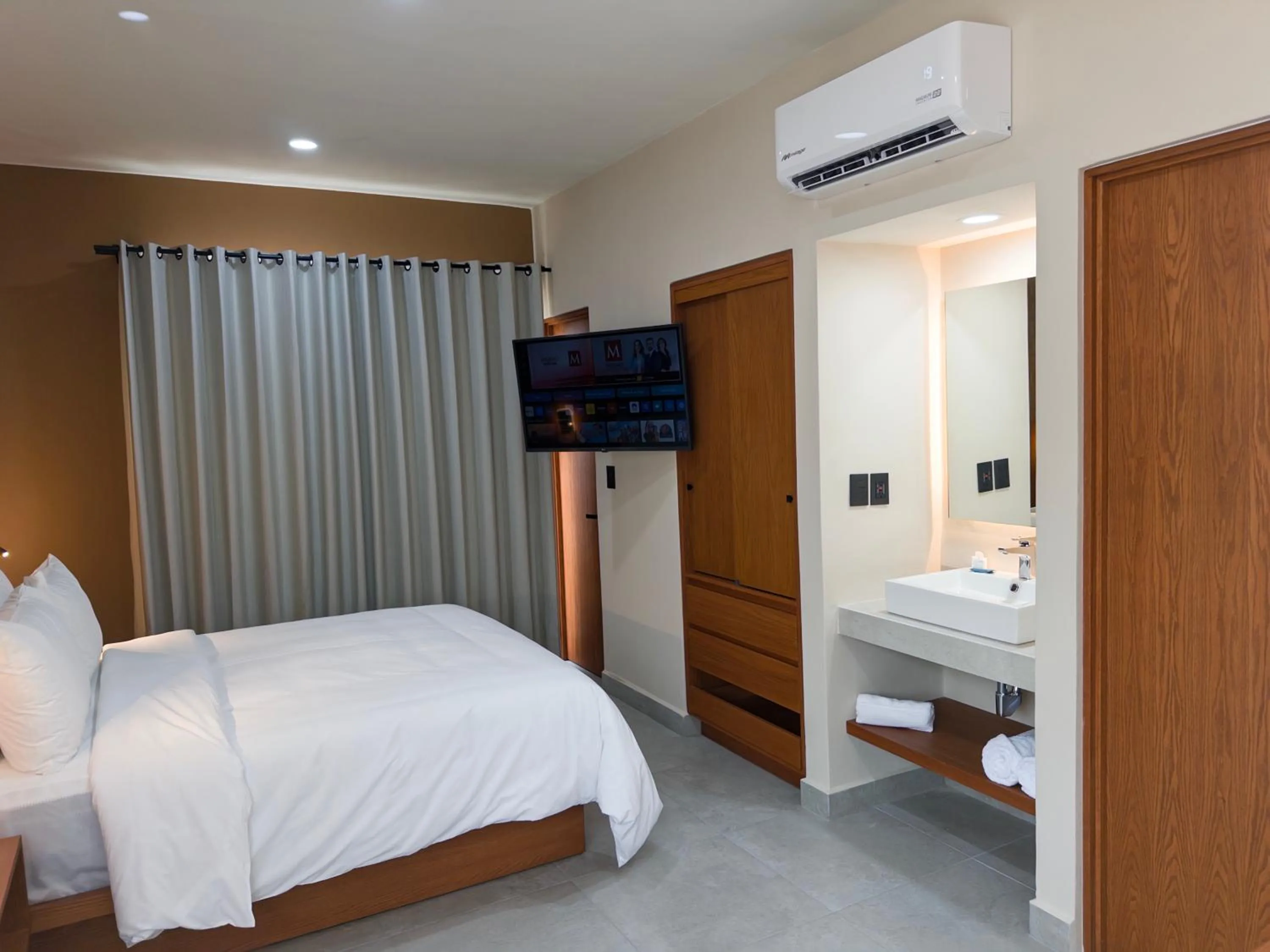 Bed in Kooch Aparthotel