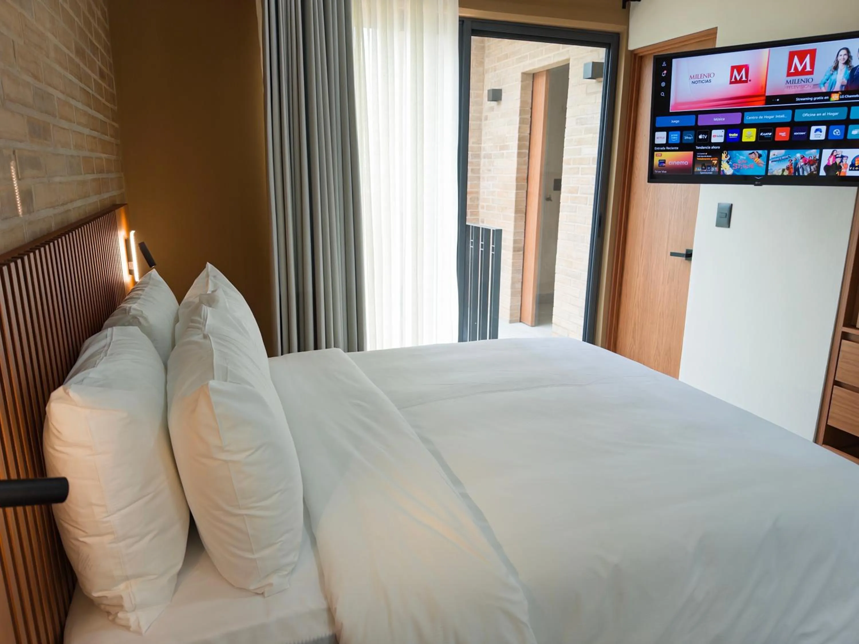 Bed in Kooch Aparthotel