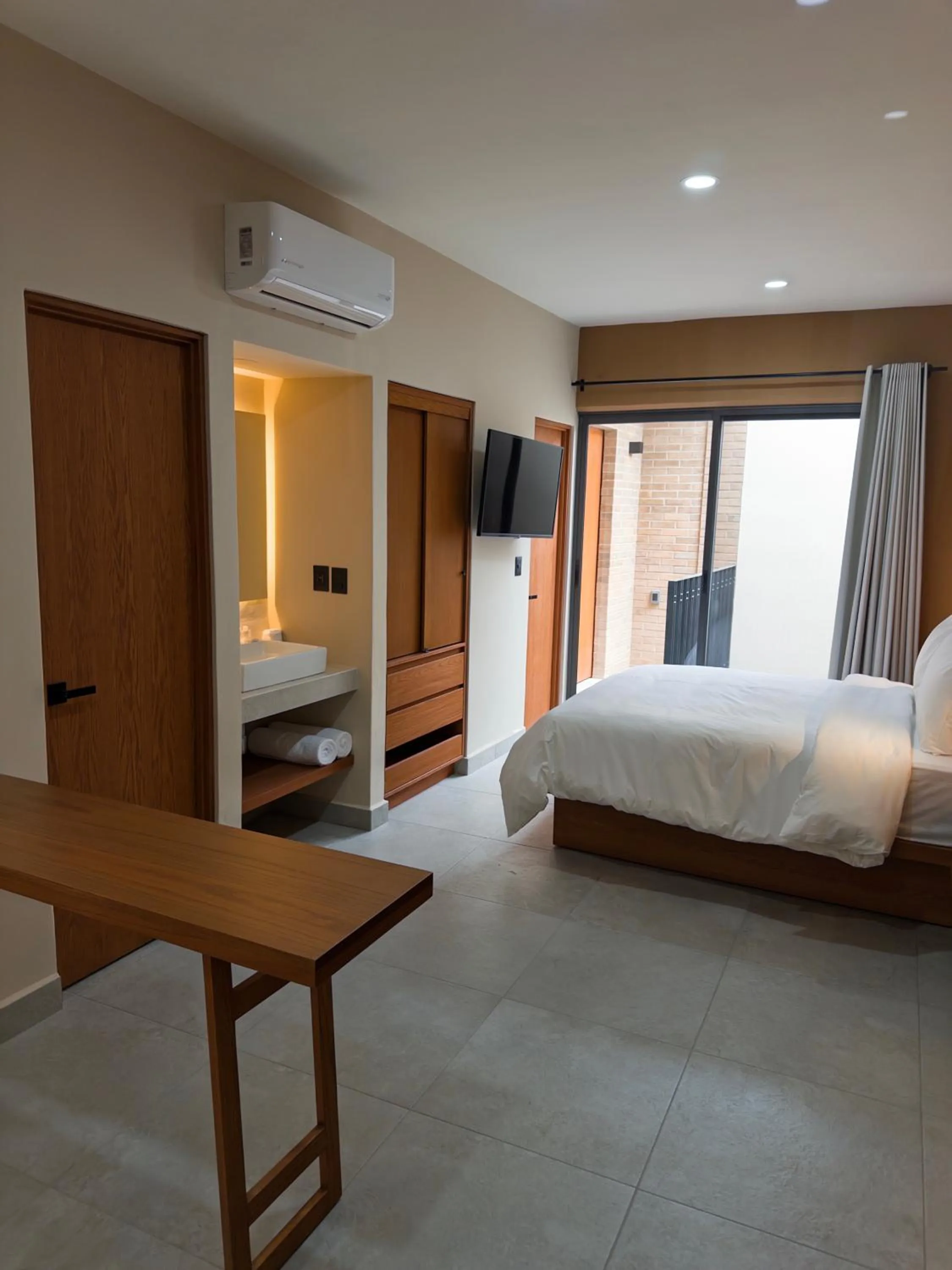 Bed in Kooch Aparthotel