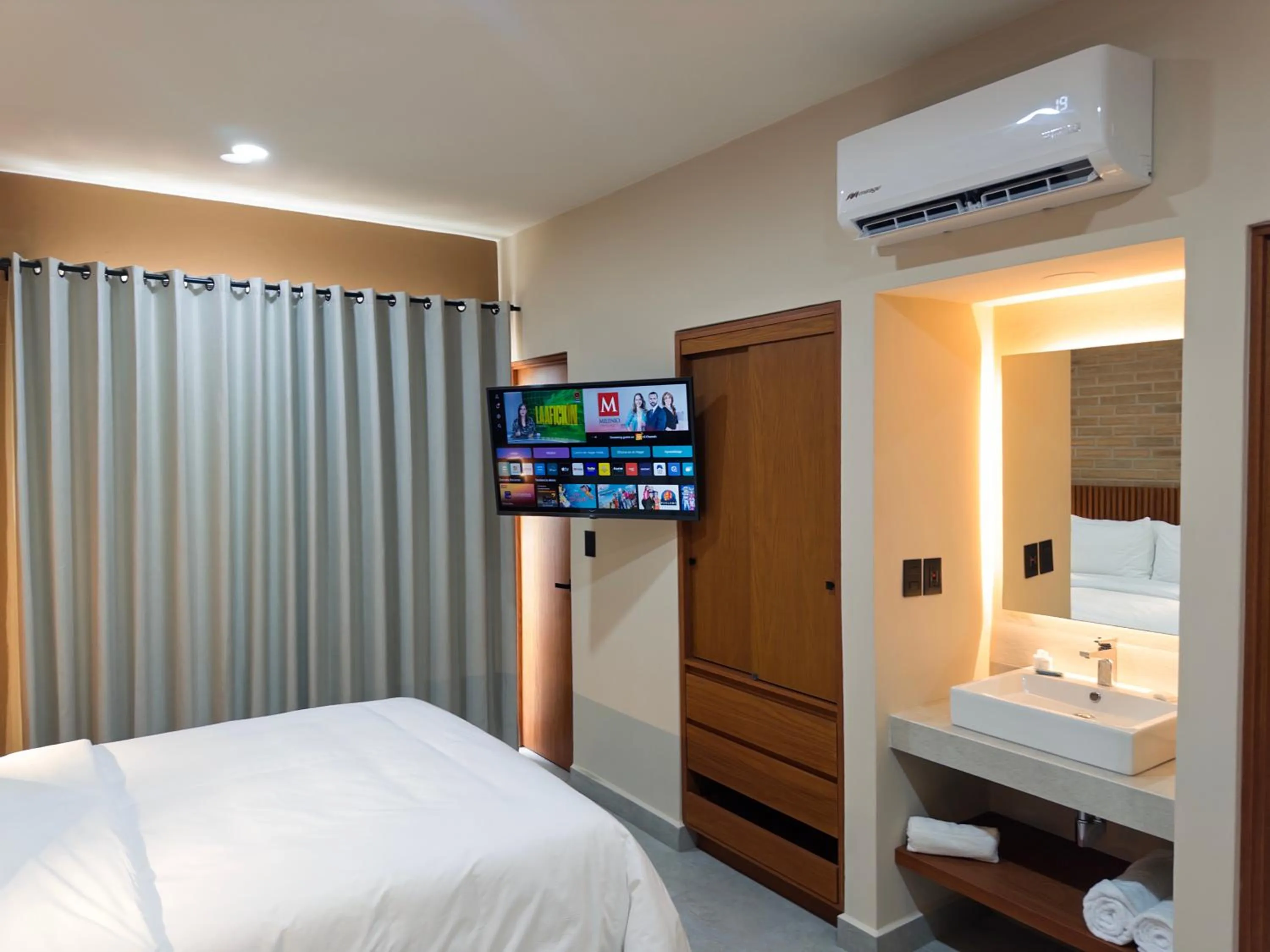 Bed in Kooch Aparthotel