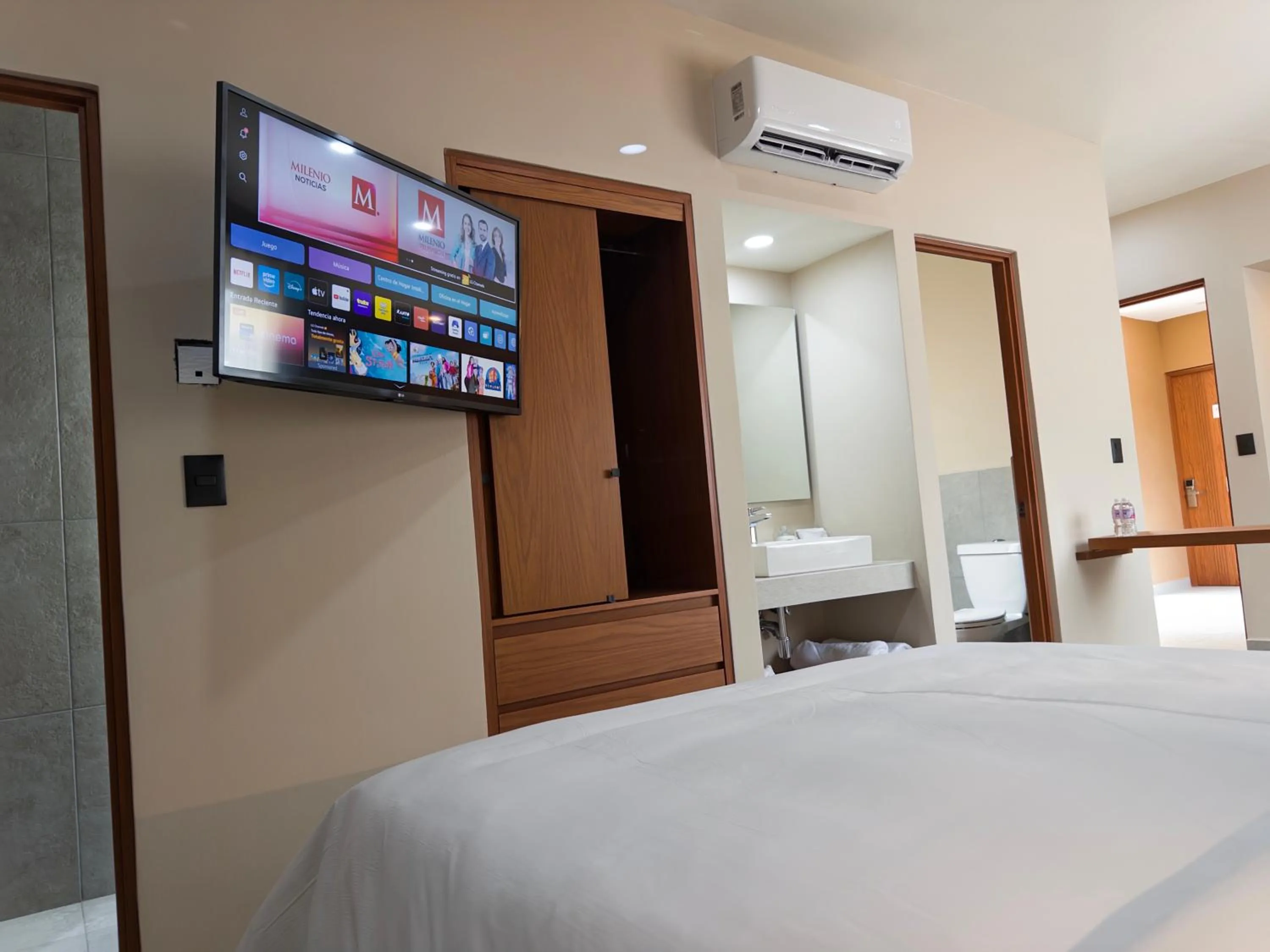 Bed in Kooch Aparthotel